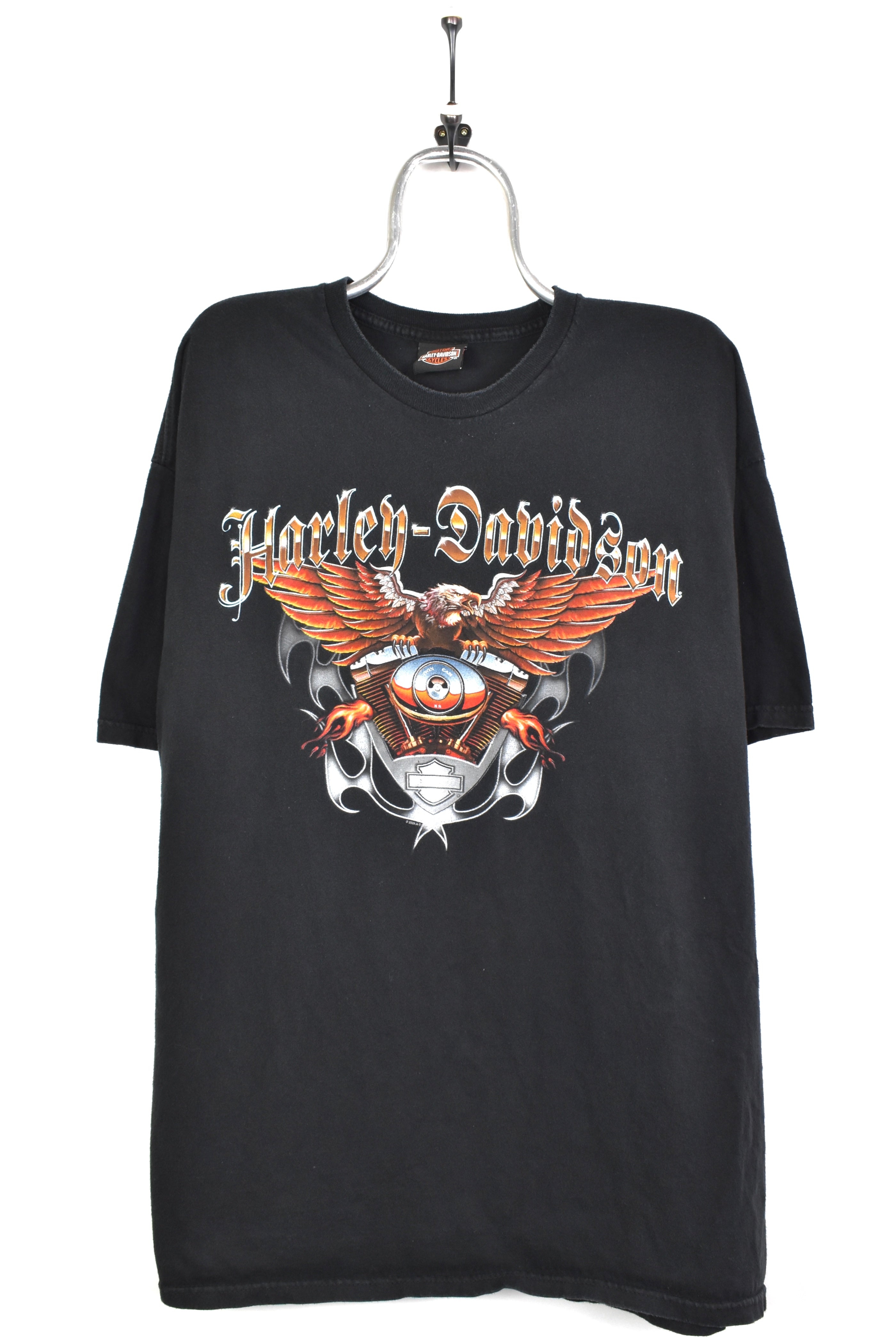 Modern Harley Davidson shirt, 2008 short sleeve graphic tee - XL, black HARLEY DAVIDSON