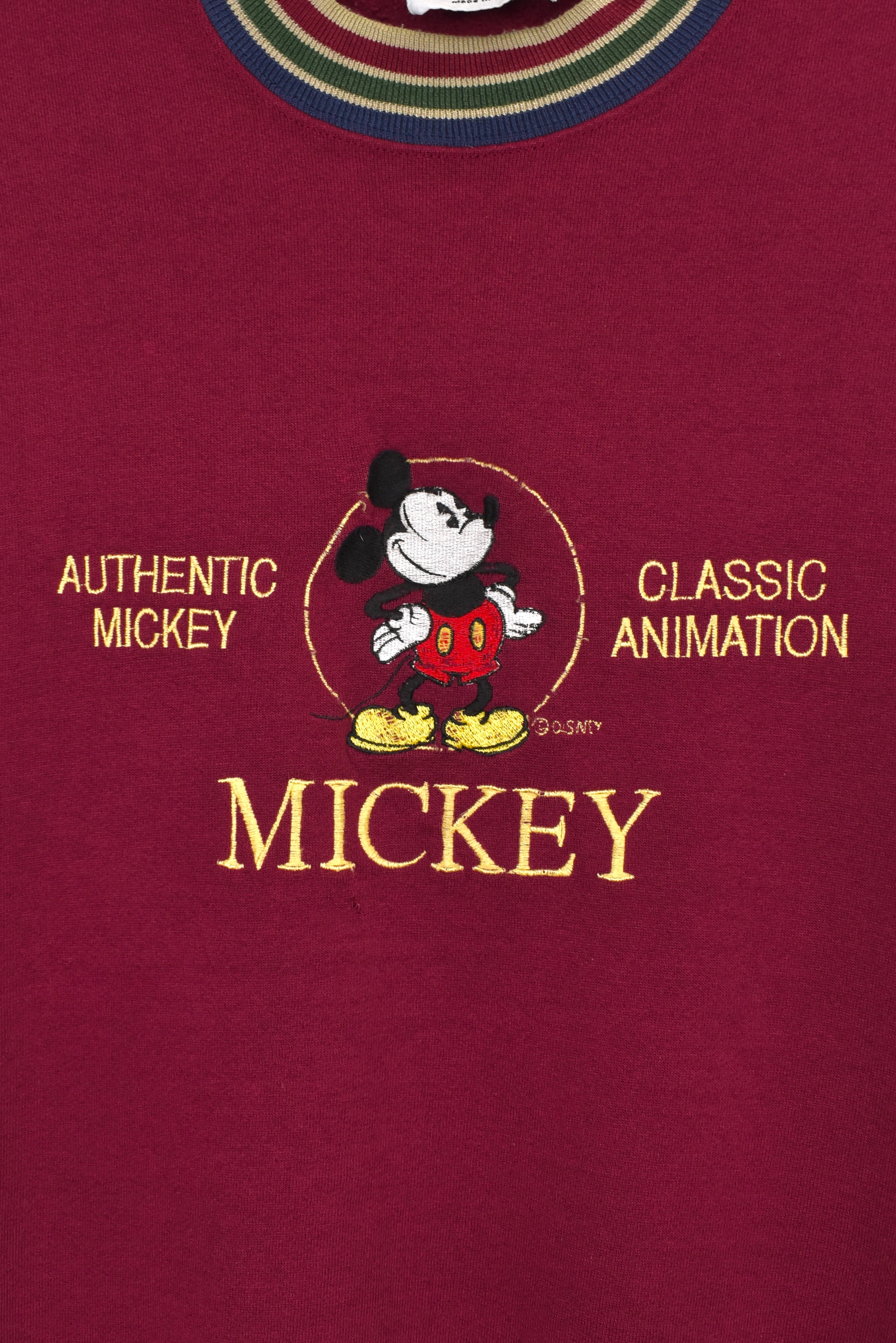 Vintage Mickey Mouse sweatshirt (L), Disney embroidered crewneck