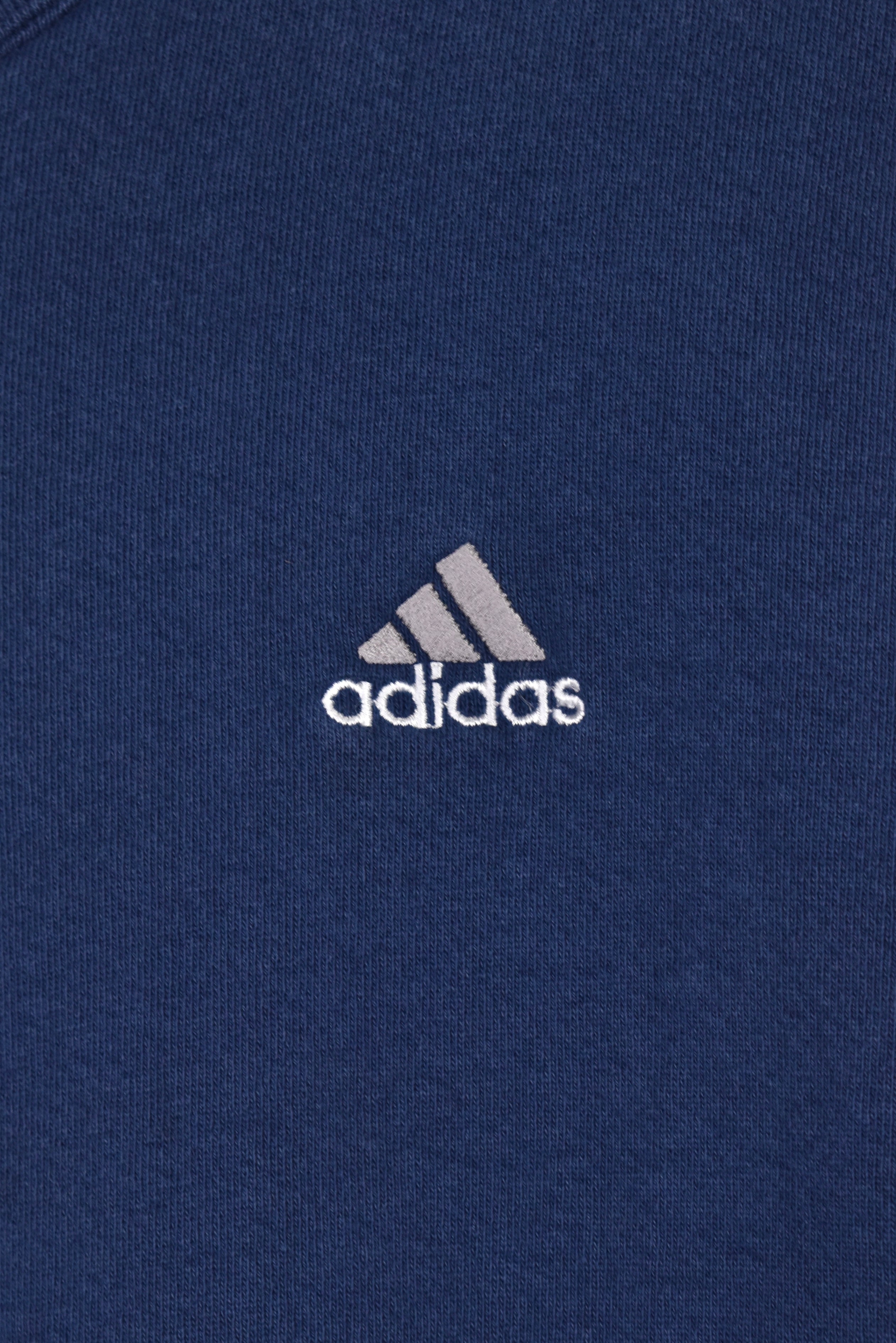 Vintage Adidas sweatshirt (2XL), navy embroidered crewneck