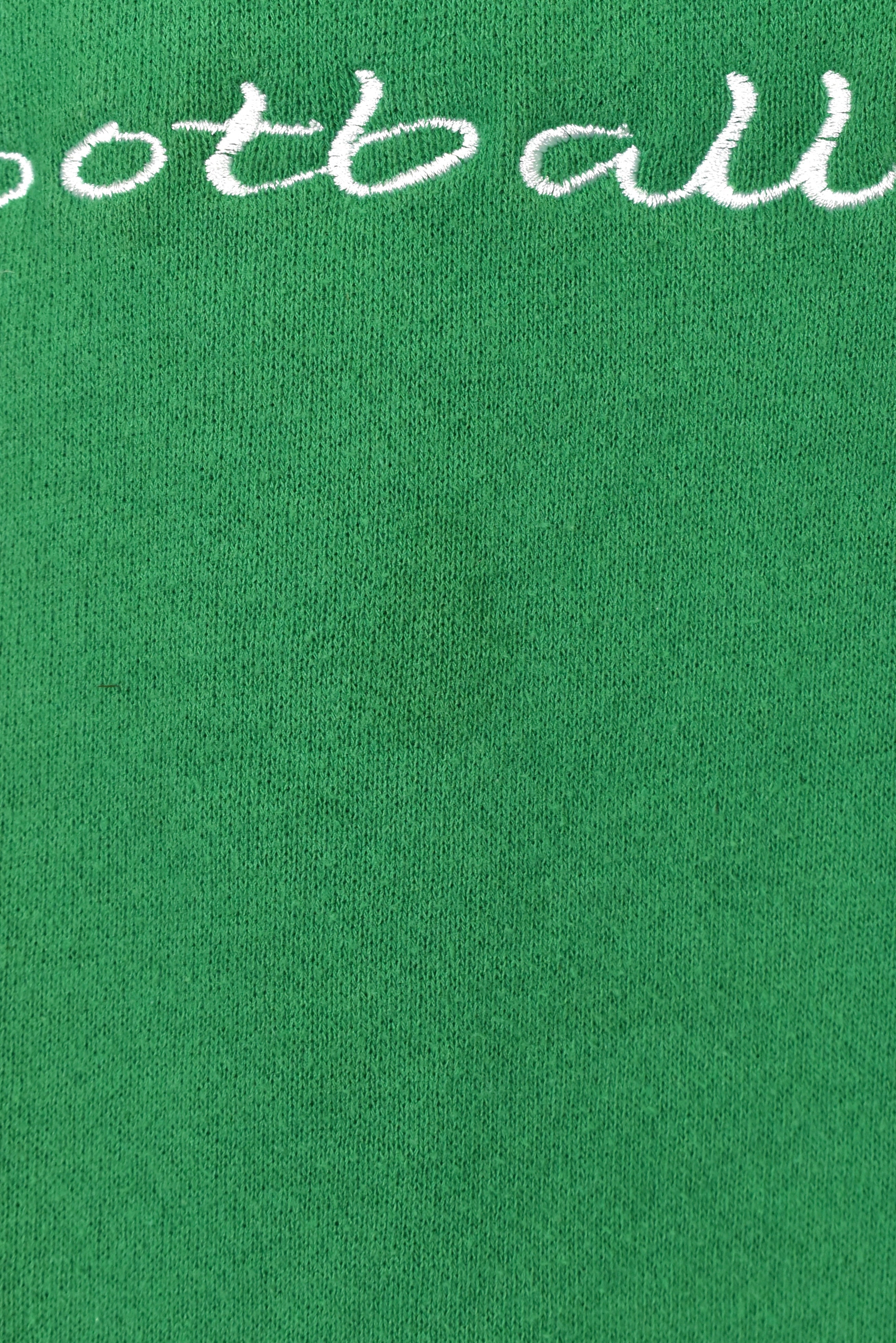 Vintage New York Jets sweatshirt, green NFL embroidered crewneck - XL