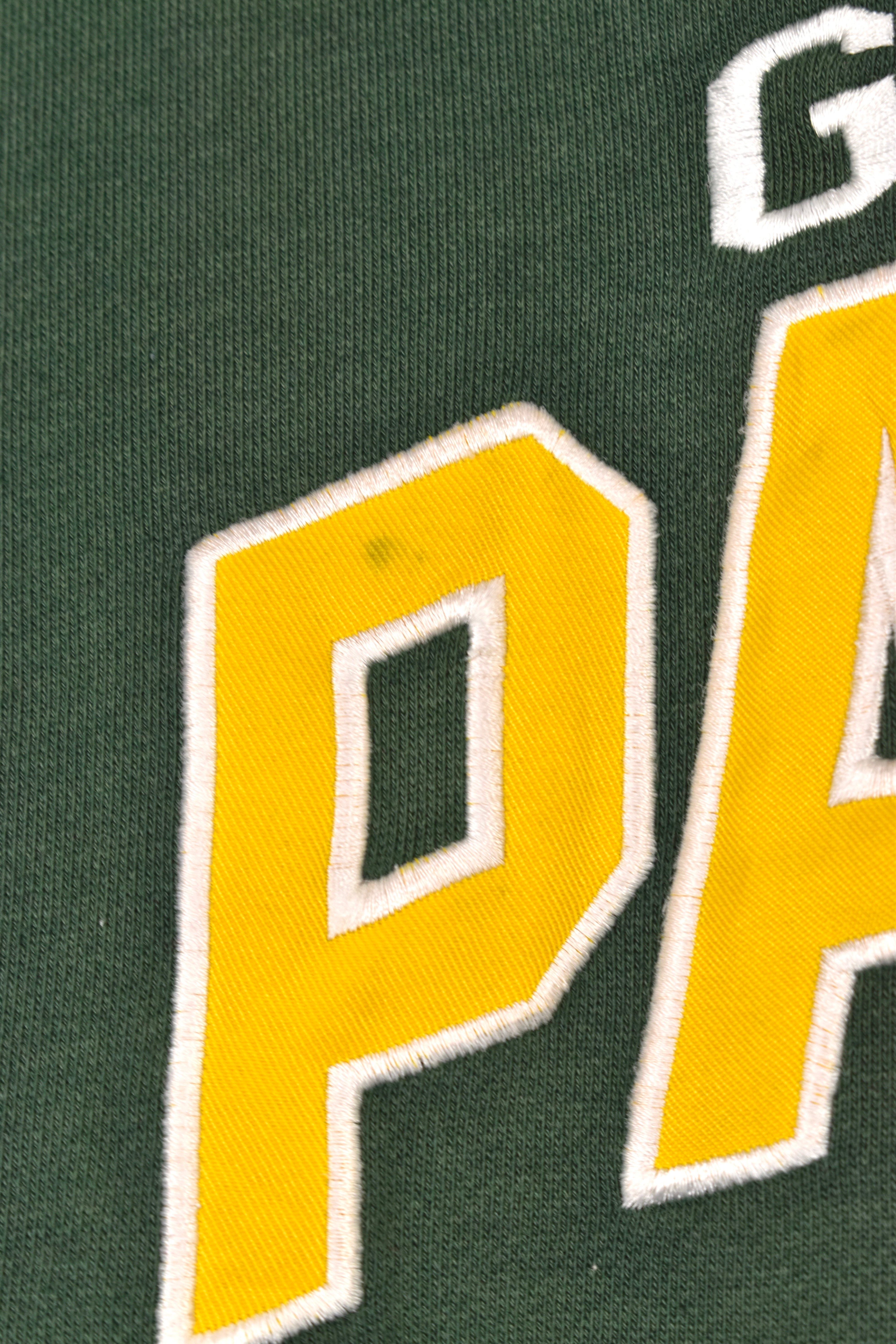 Vintage Green Bay Packers hoodie (XL), NFL green embroidered sweatshirt