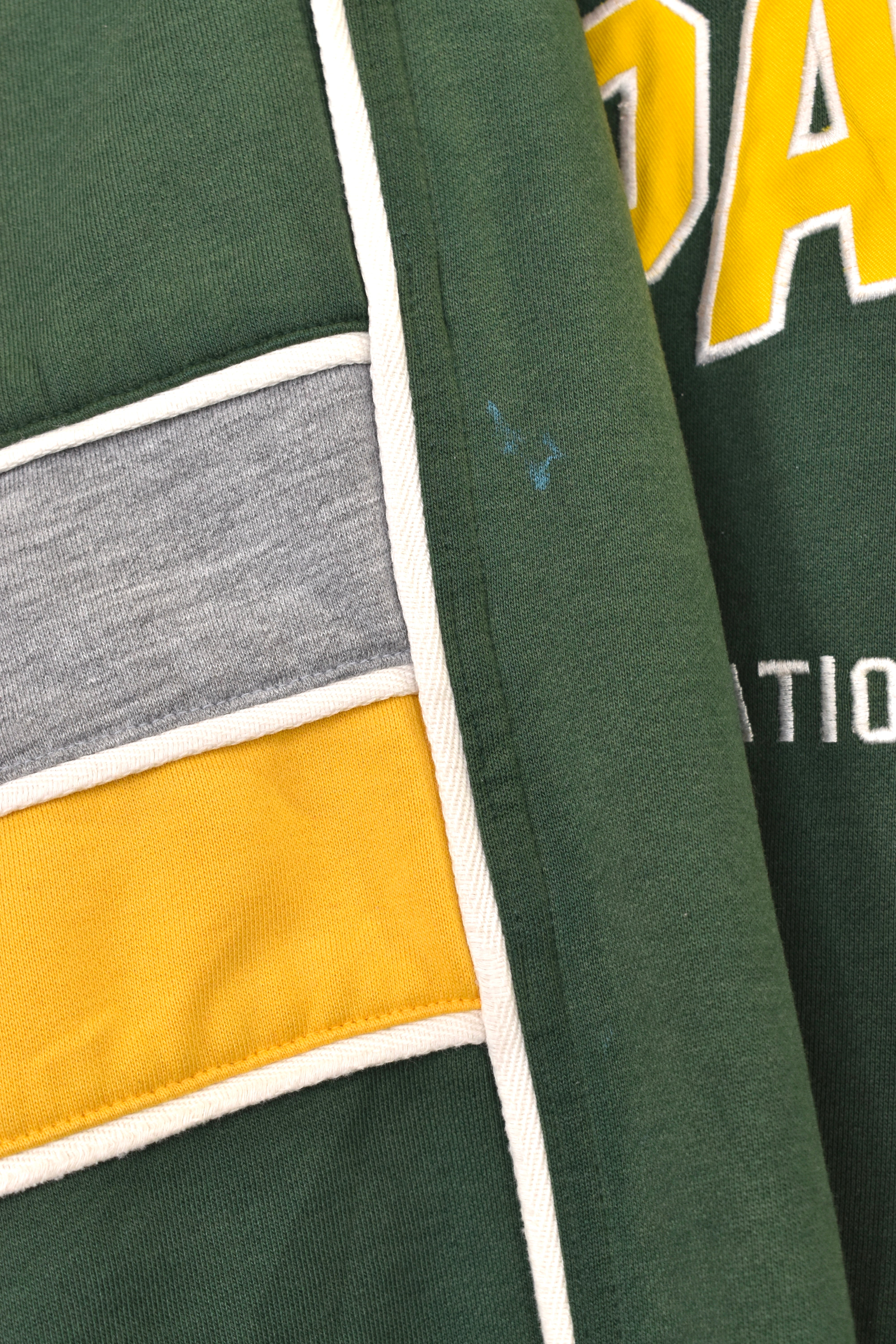 Vintage Green Bay Packers hoodie (XL), NFL green embroidered sweatshirt
