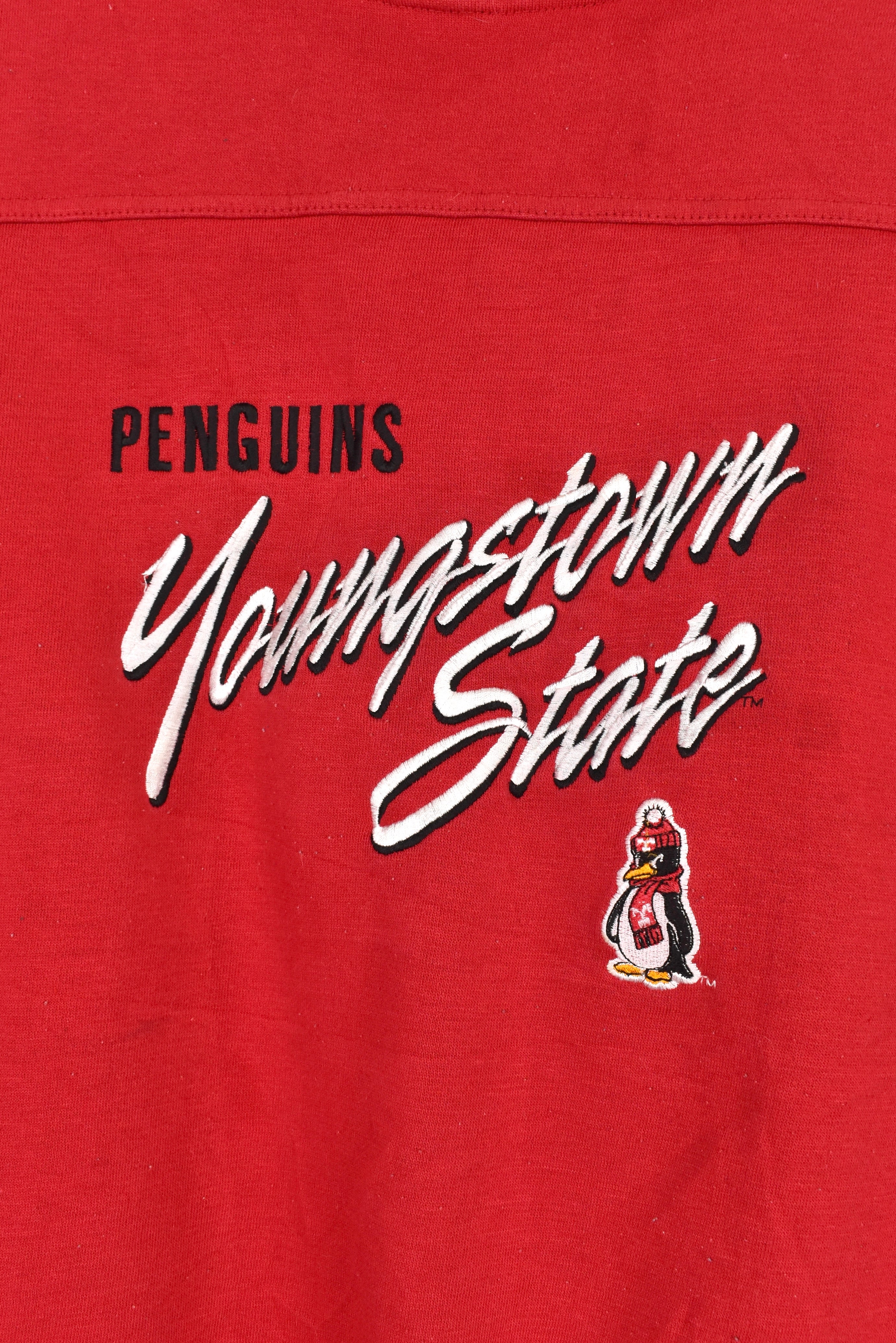Vintage Youngstown State University sweatshirt (2XL), red embroidered crewneck
