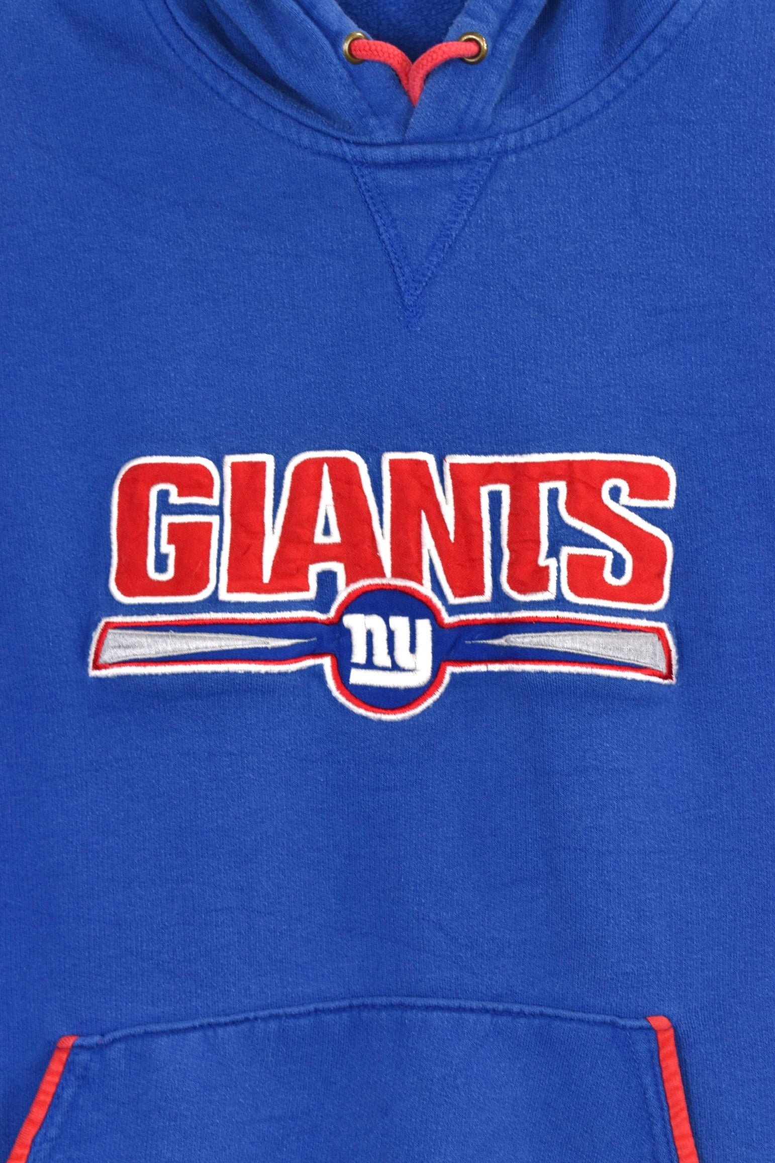 Vintage New York Giants hoodie (M), blue NFL embroidered sweatshirt