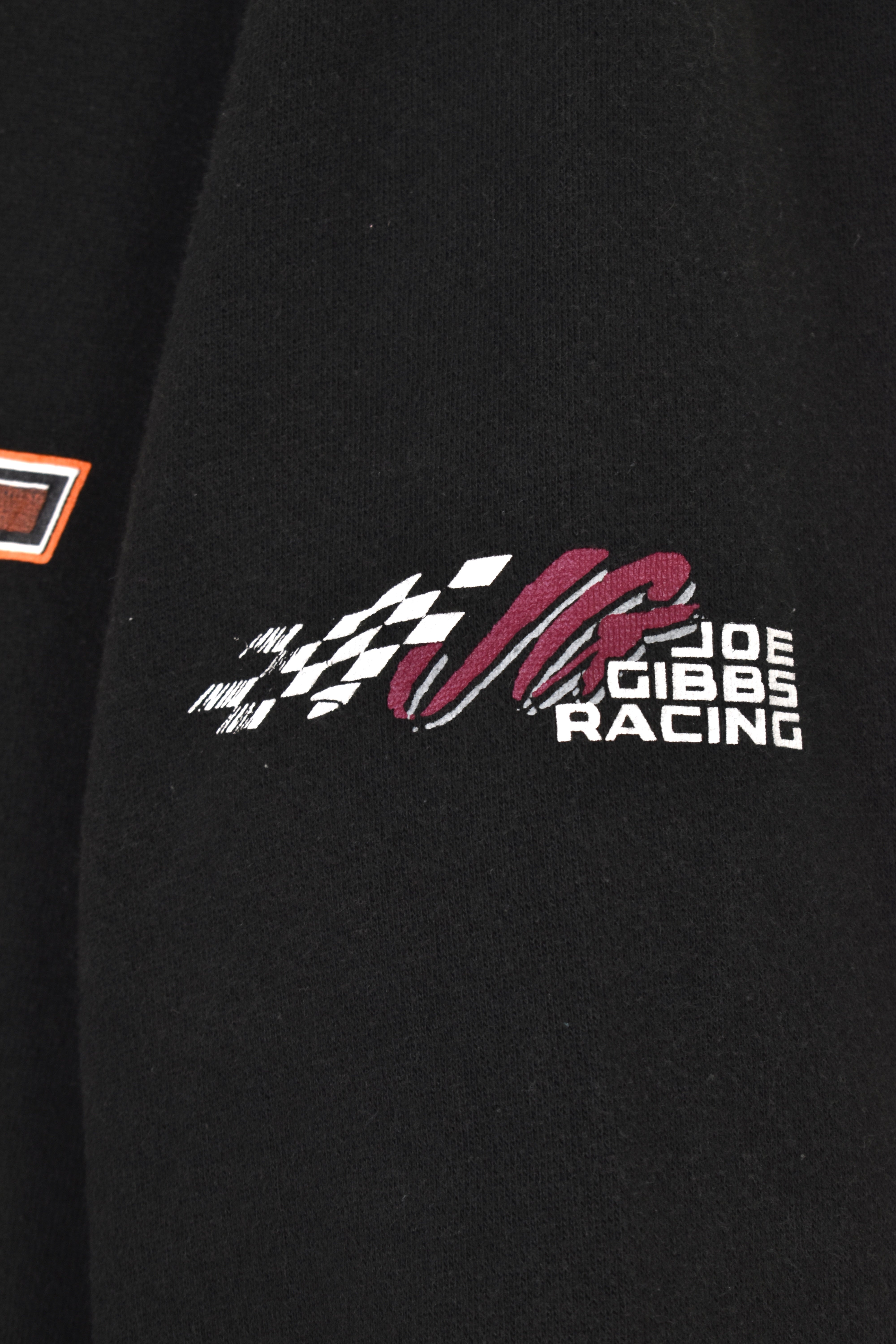 Vintage NASCAR hoodie (M), black Tony Stewart graphic sweatshirt