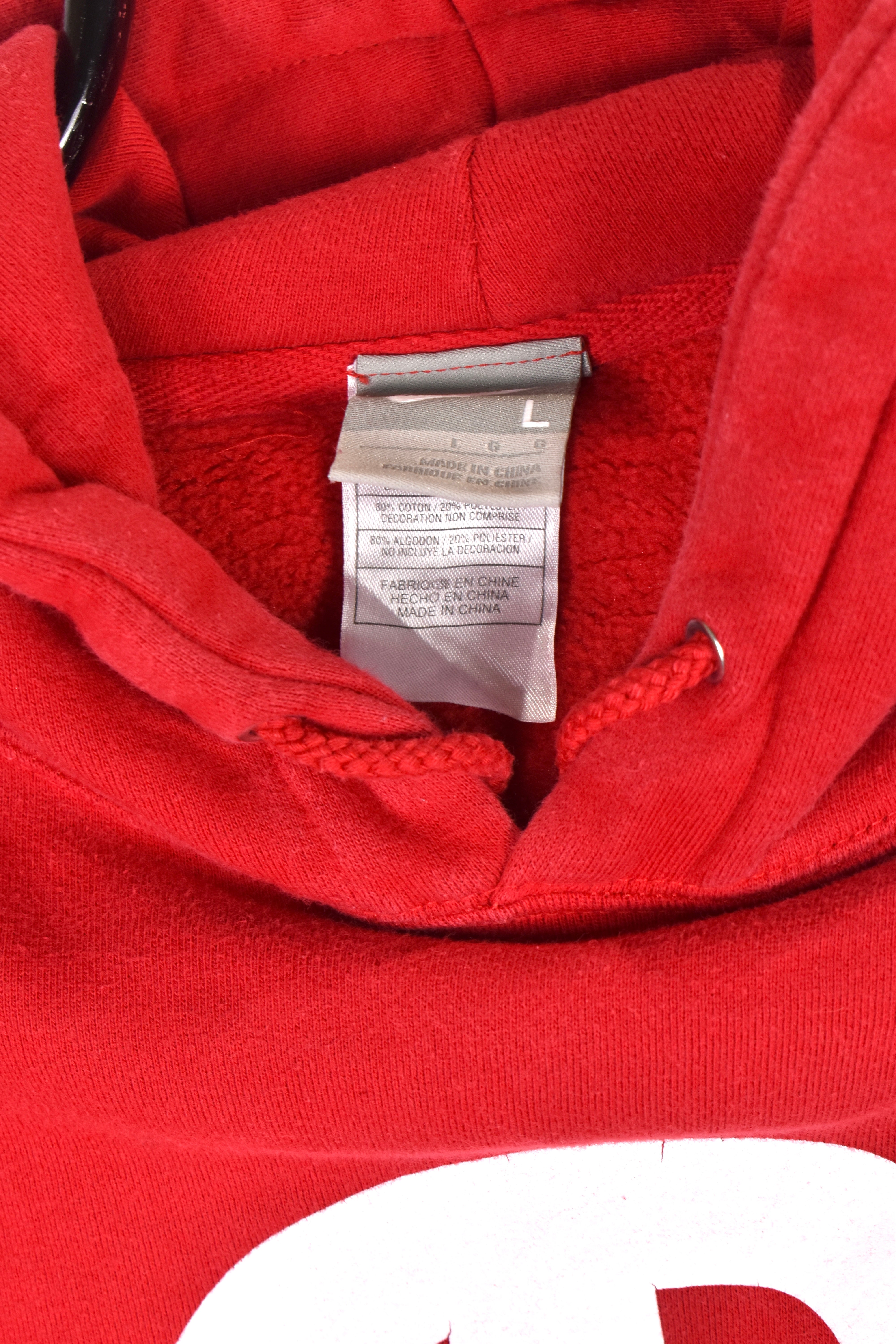 Vintage Philadelphia phillies hoodie (L), red MLB Nike graphic sweatshirt