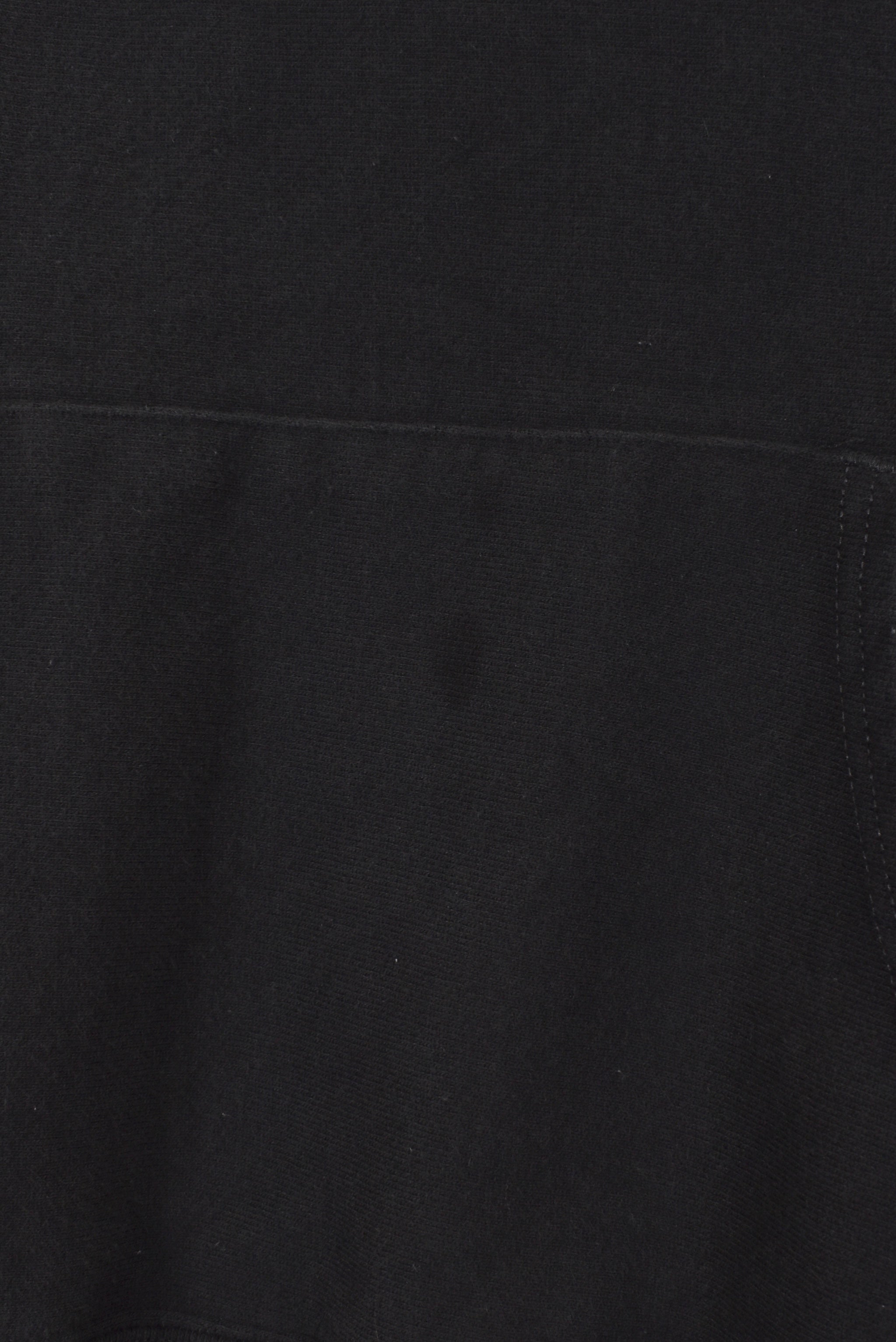 Women's modern Champion hoodie, black reverse weave sweatshirt - XL