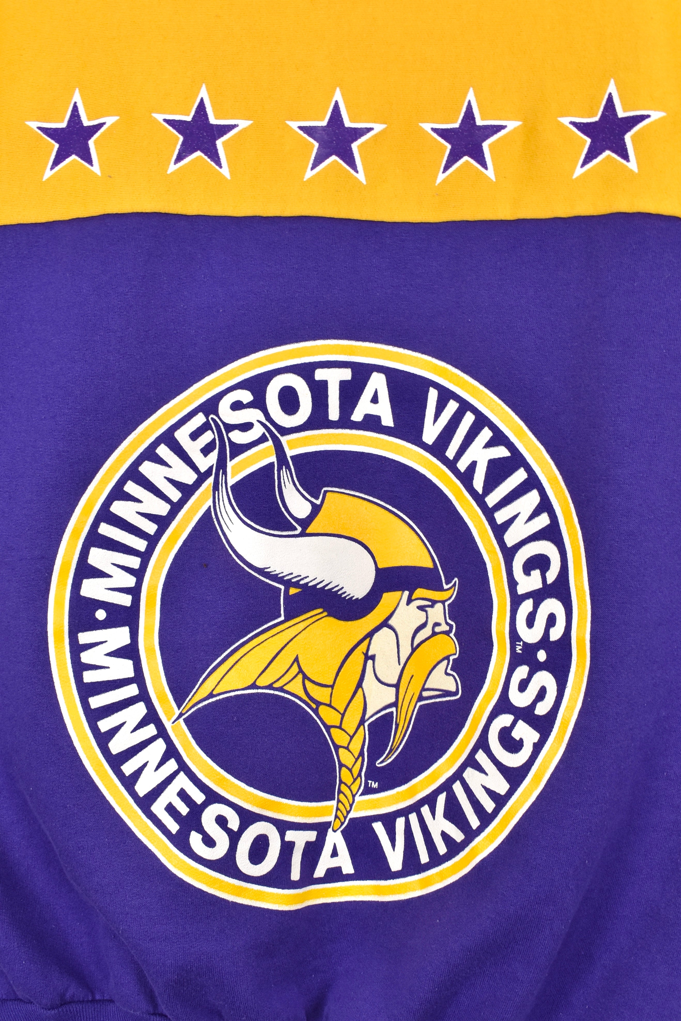 Vintage Minnesota Vikings sweatshirt, NFL purple crewneck - M/L