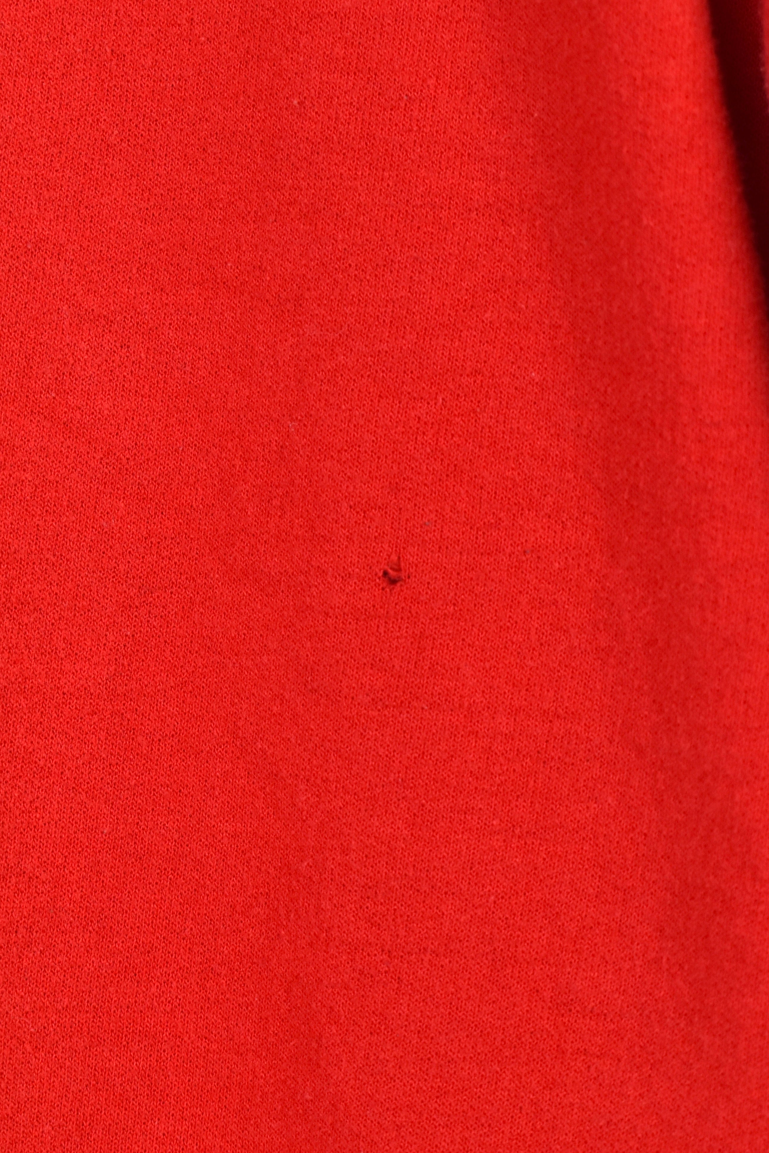 Vintage University of Wisconsin sweatshirt, red graphic crewneck - Large