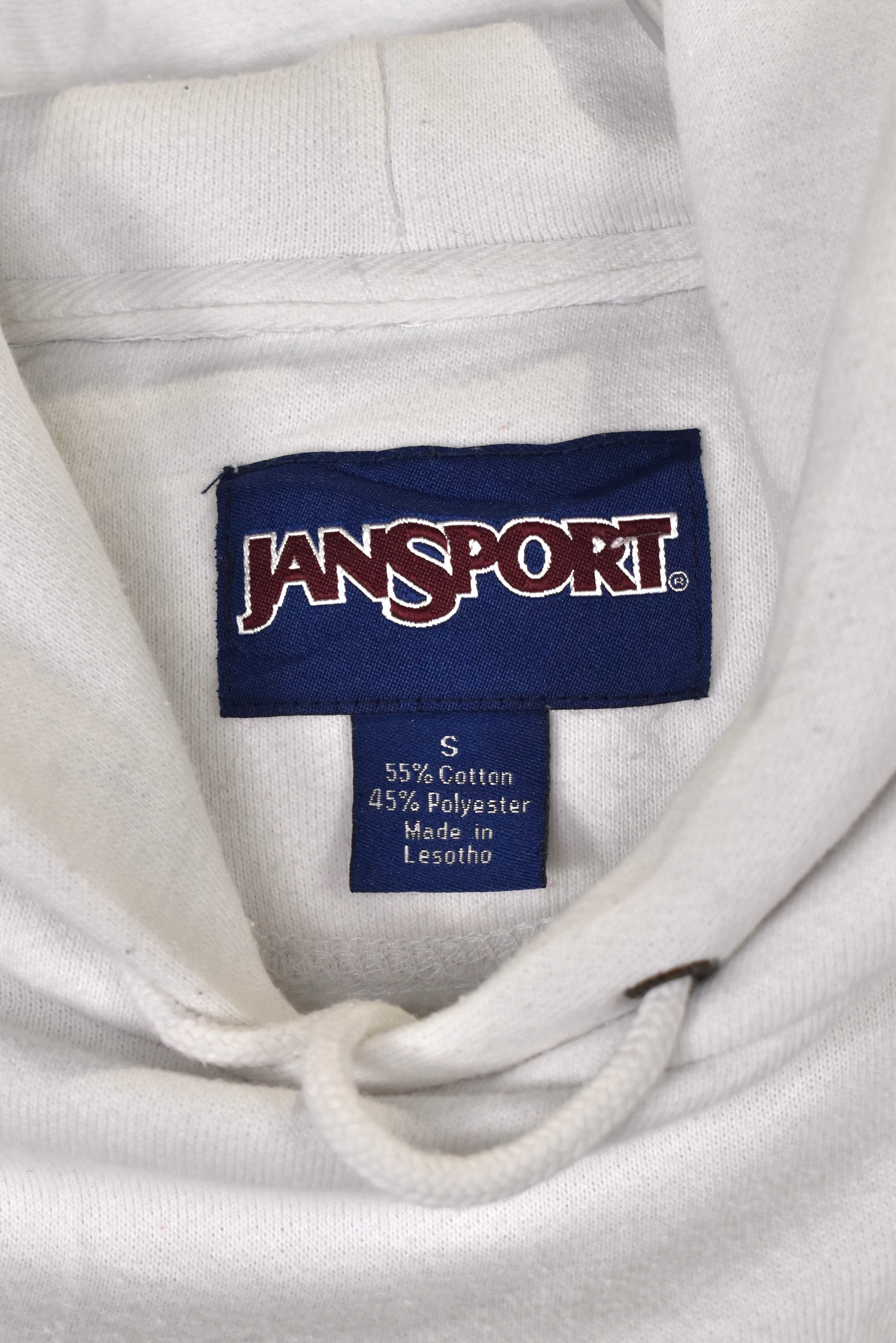 Vintage St. Marys University hoodie, white embroidered sweatshirt - XS