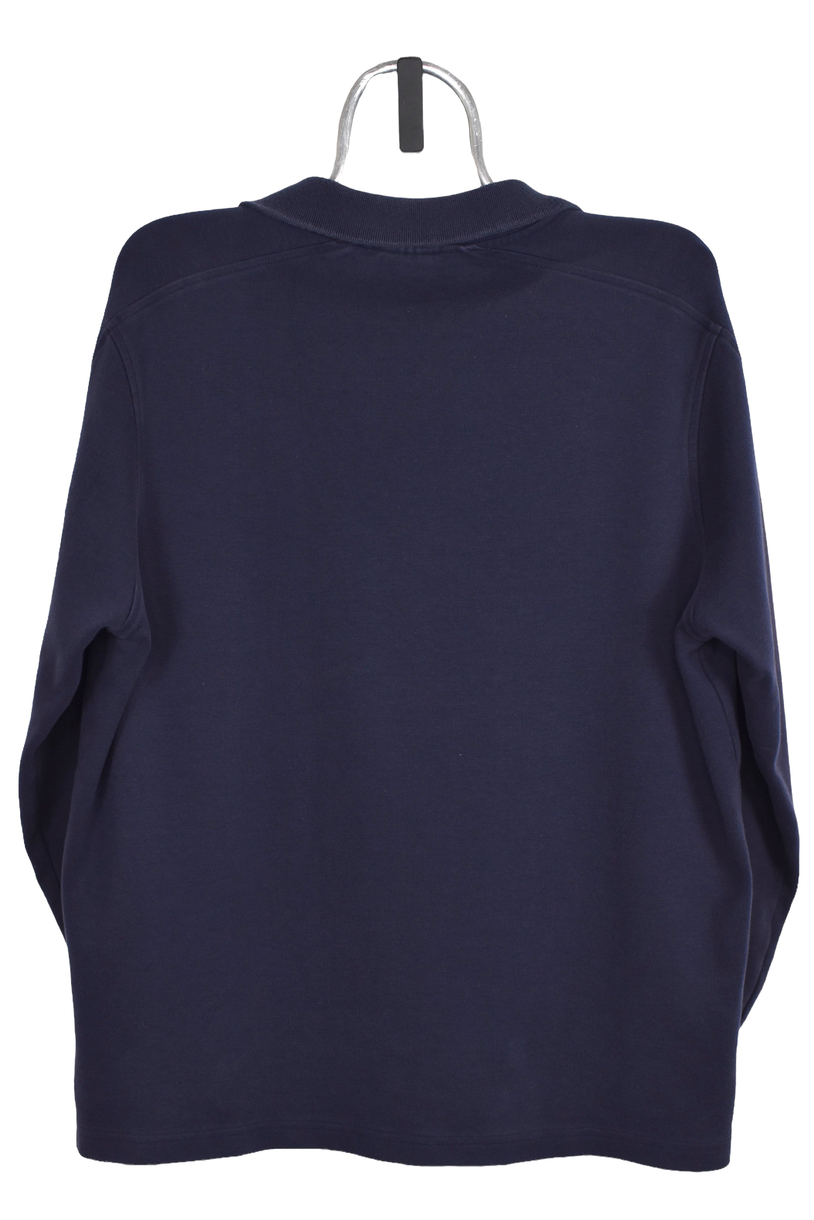 Vintage Lacoste 1/4 zip (L), navy embroidered sweatshirt