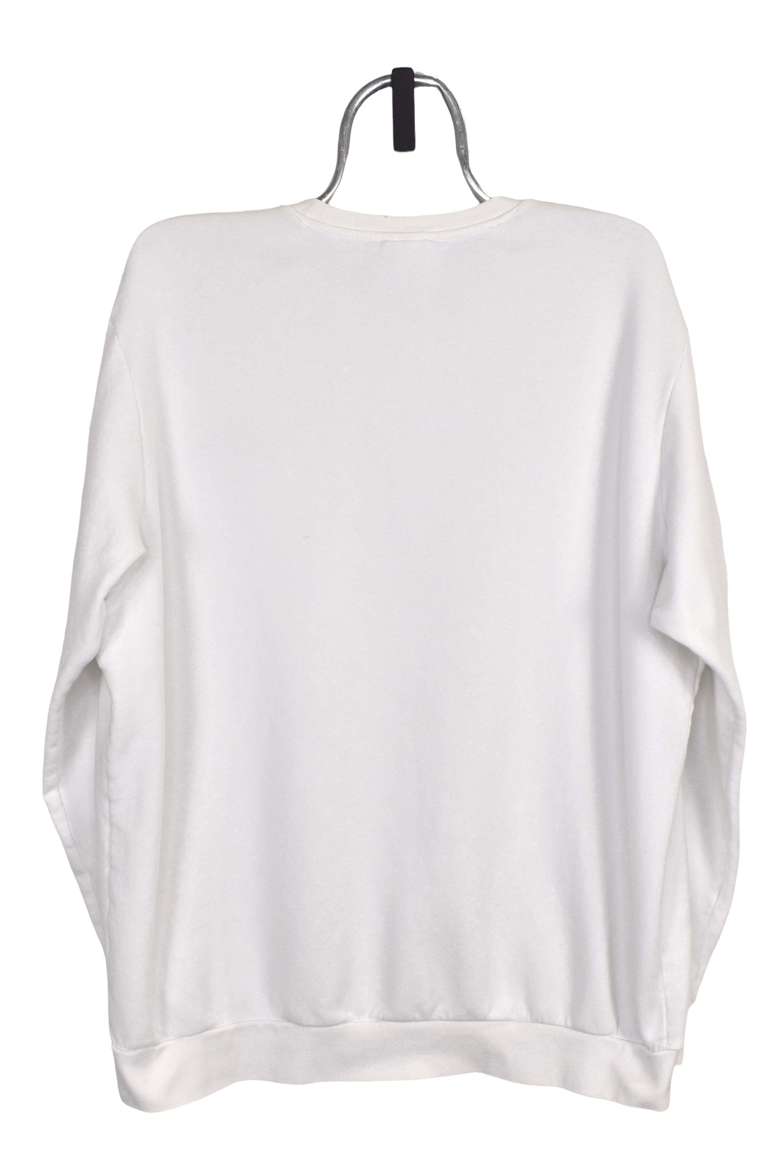 Modern Adidas sweatshirt (XL), white embroidered crewneck