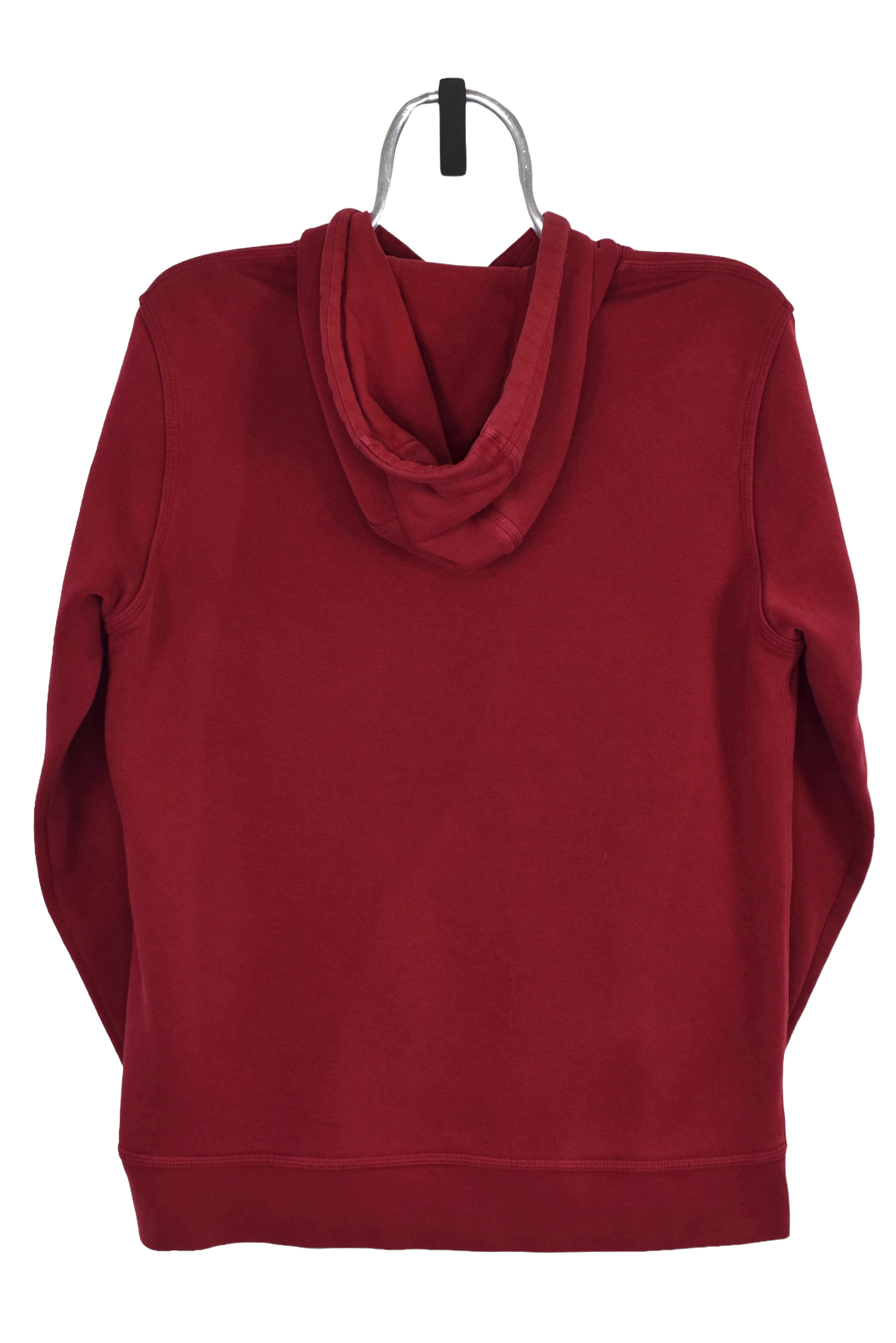 Vintage Nike hoodie (L), burgundy embroidered sweatshirt