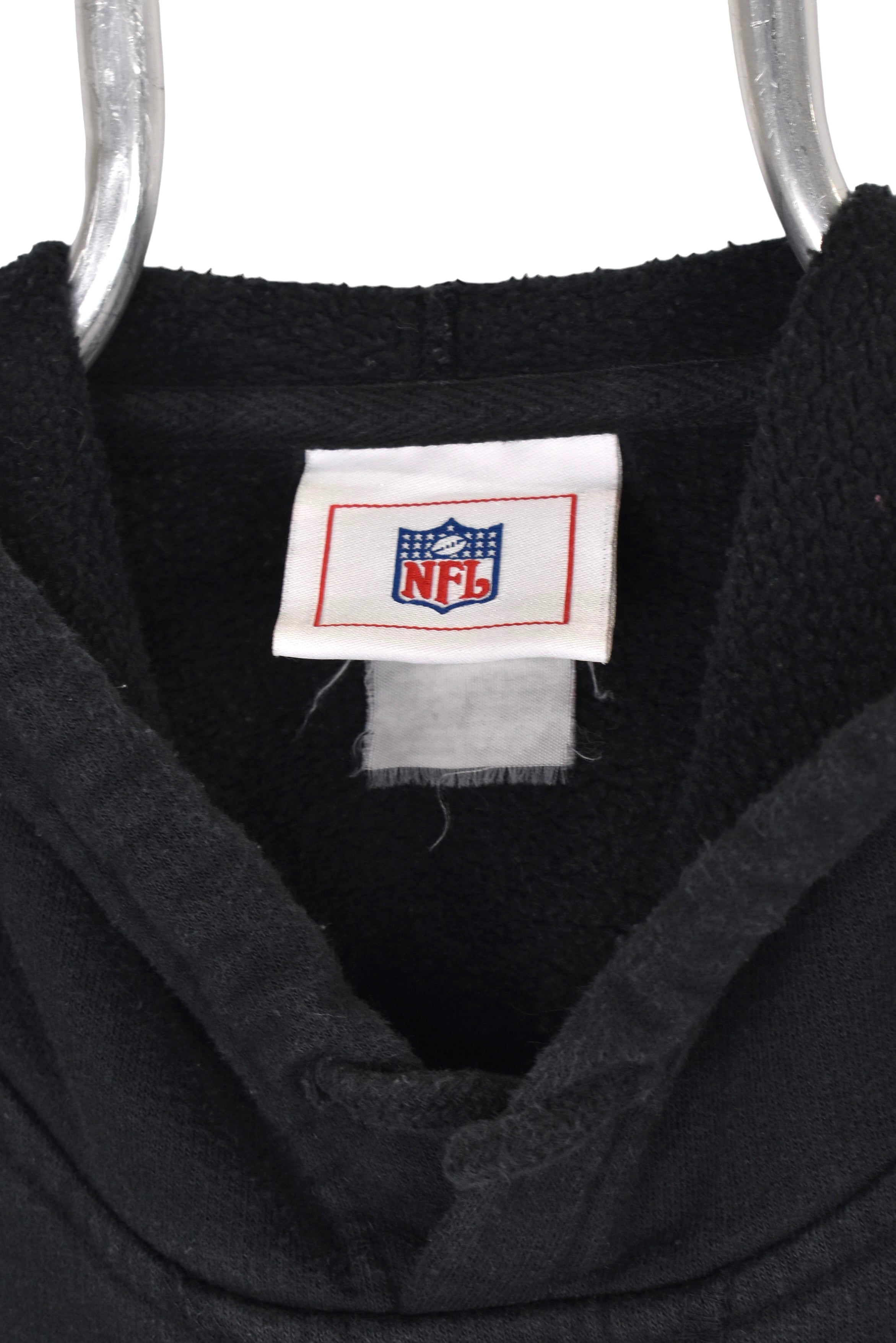 Vintage Cincinnati Bengals hoodie, NFL black embroidered sweatshirt - Large