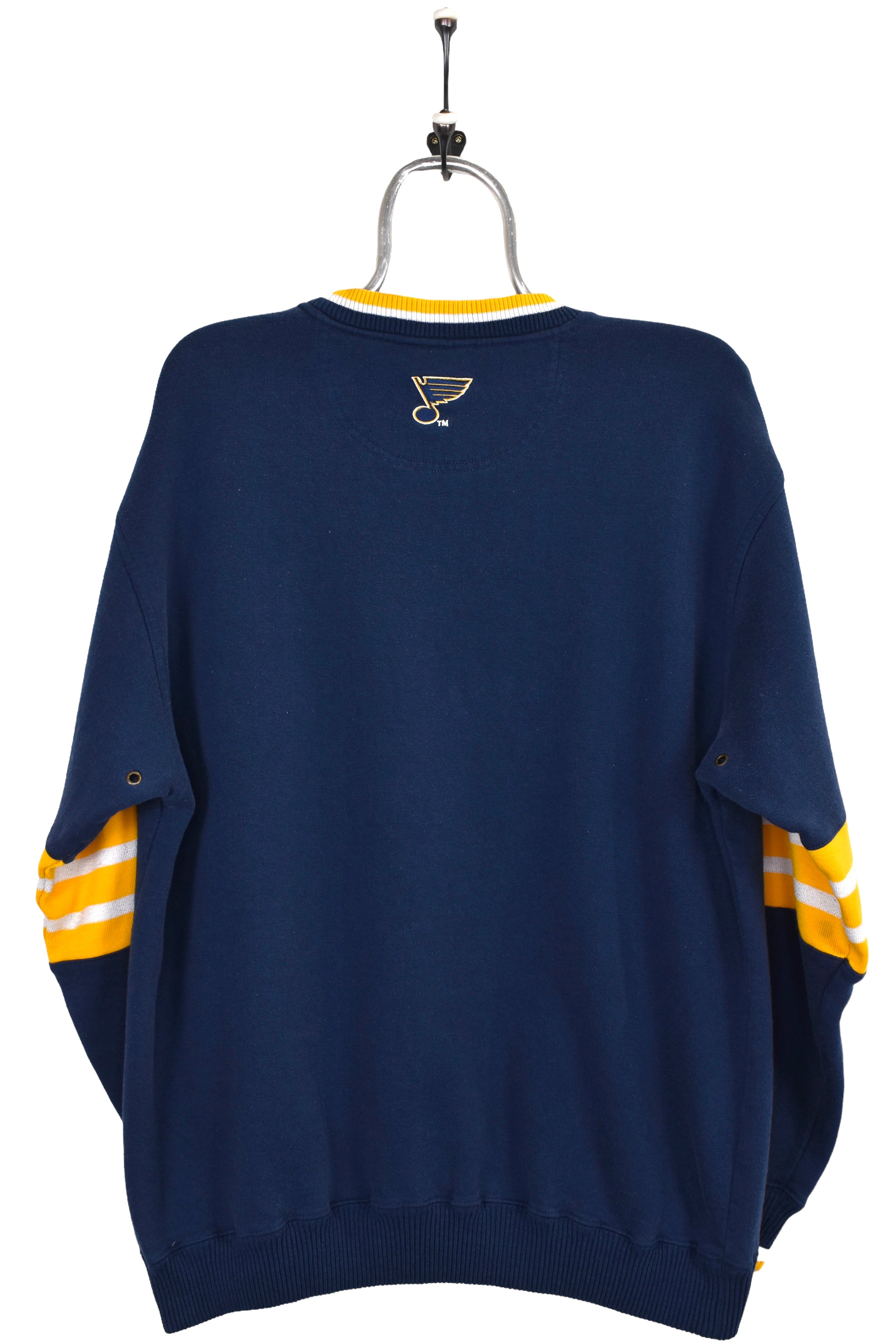 Vintage St. Louis Blues sweatshirt, navy NHL embroidered crewneck - Large