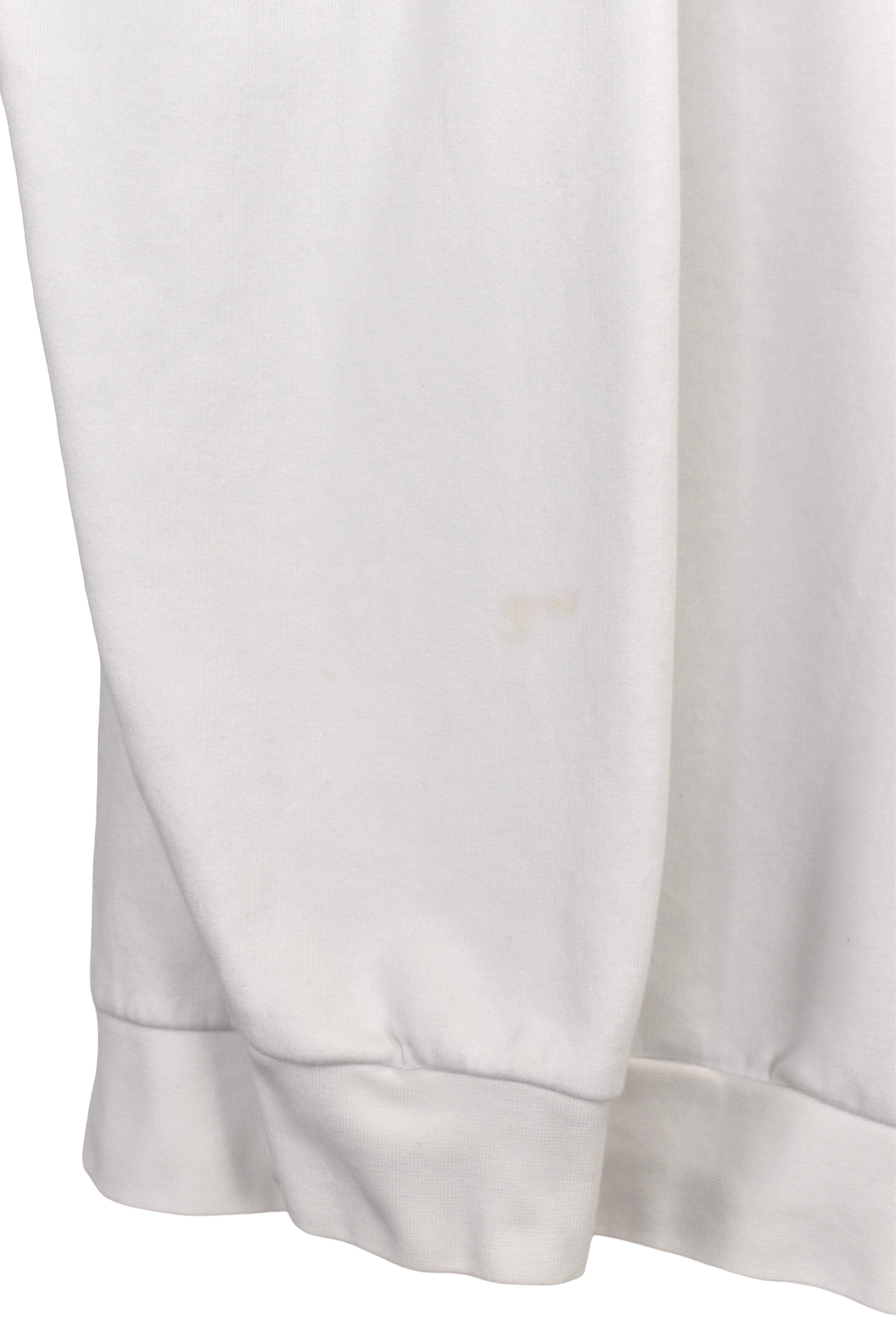 Modern Adidas sweatshirt (XL), white embroidered crewneck