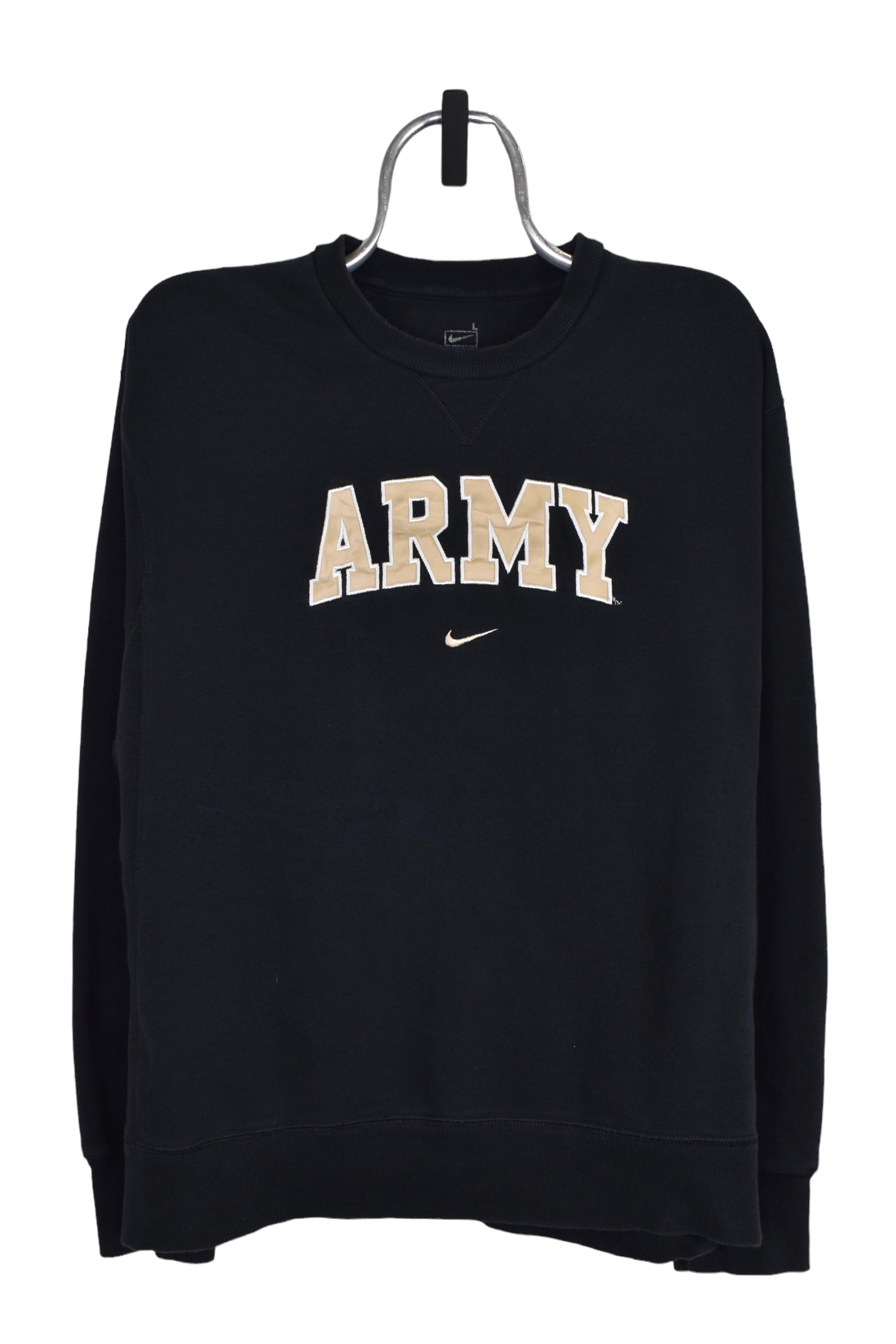 Vintage US Military Academy sweatshirt (XL), black Nike embroidered crewneck