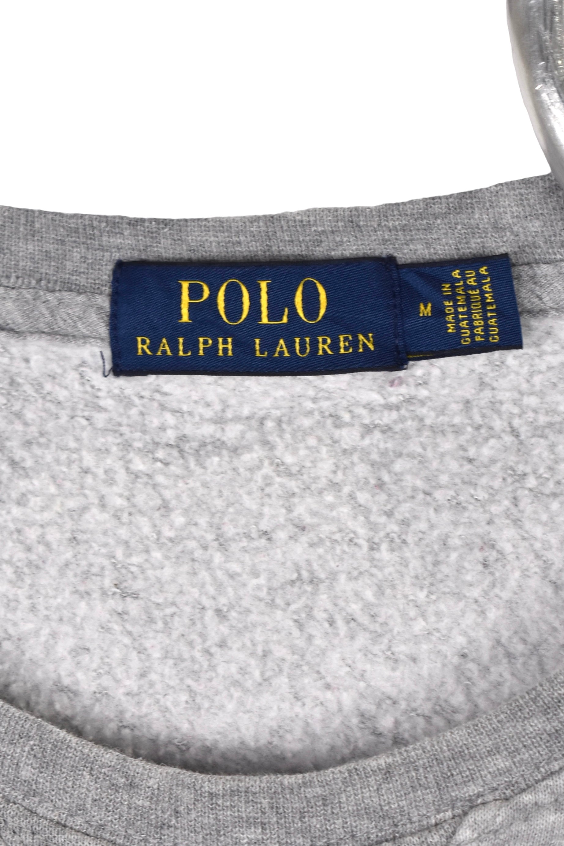 Vintage Ralph Lauren sweatshirt (M), grey Polo Bear crewneck