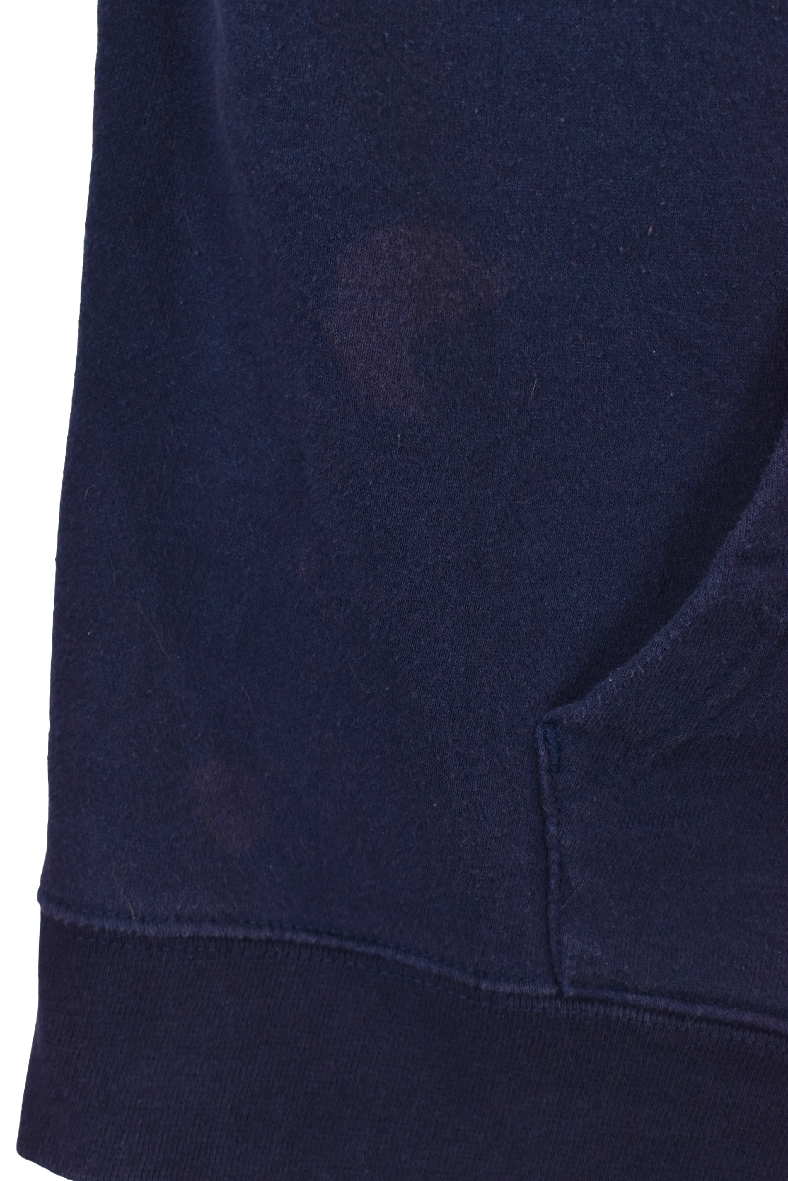 Vintage University of Notre Dame hoodie, navy embroidered sweatshirt - Large