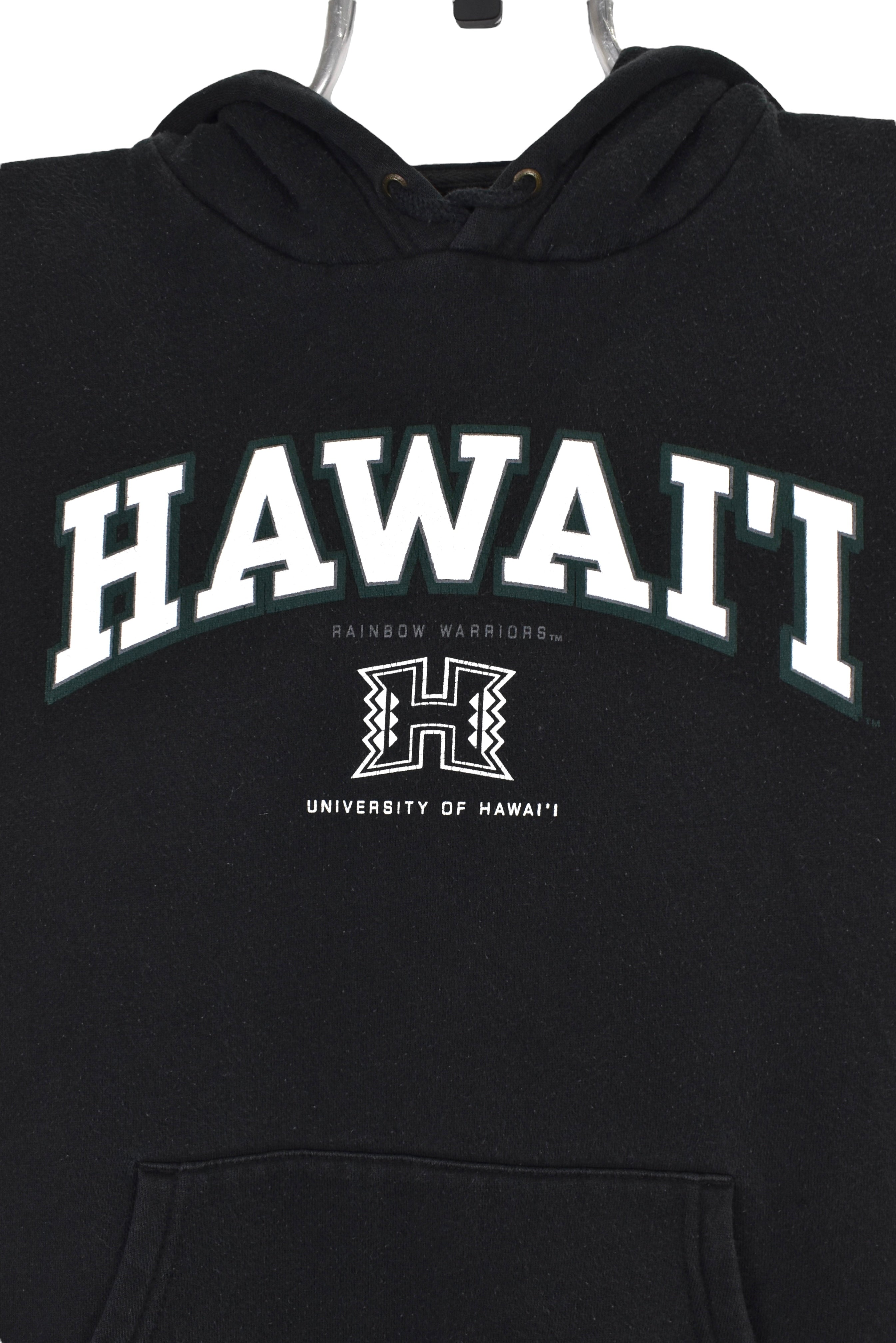 Vintage University of Hawai'i hoodie (XS), black graphic sweatshirt