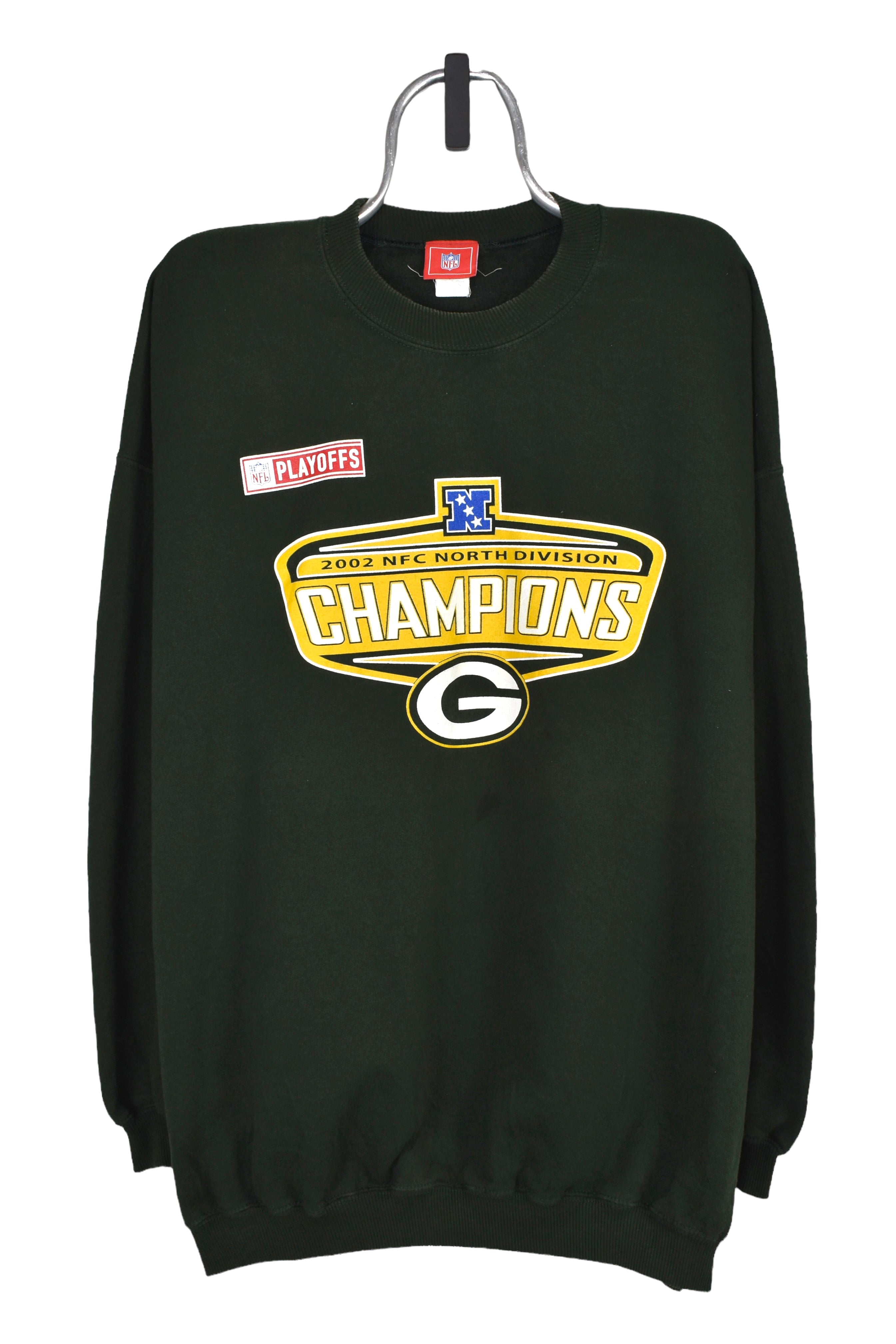 Vintage Green Bay Packers sweatshirt (XXL), green NFL graphic crewneck