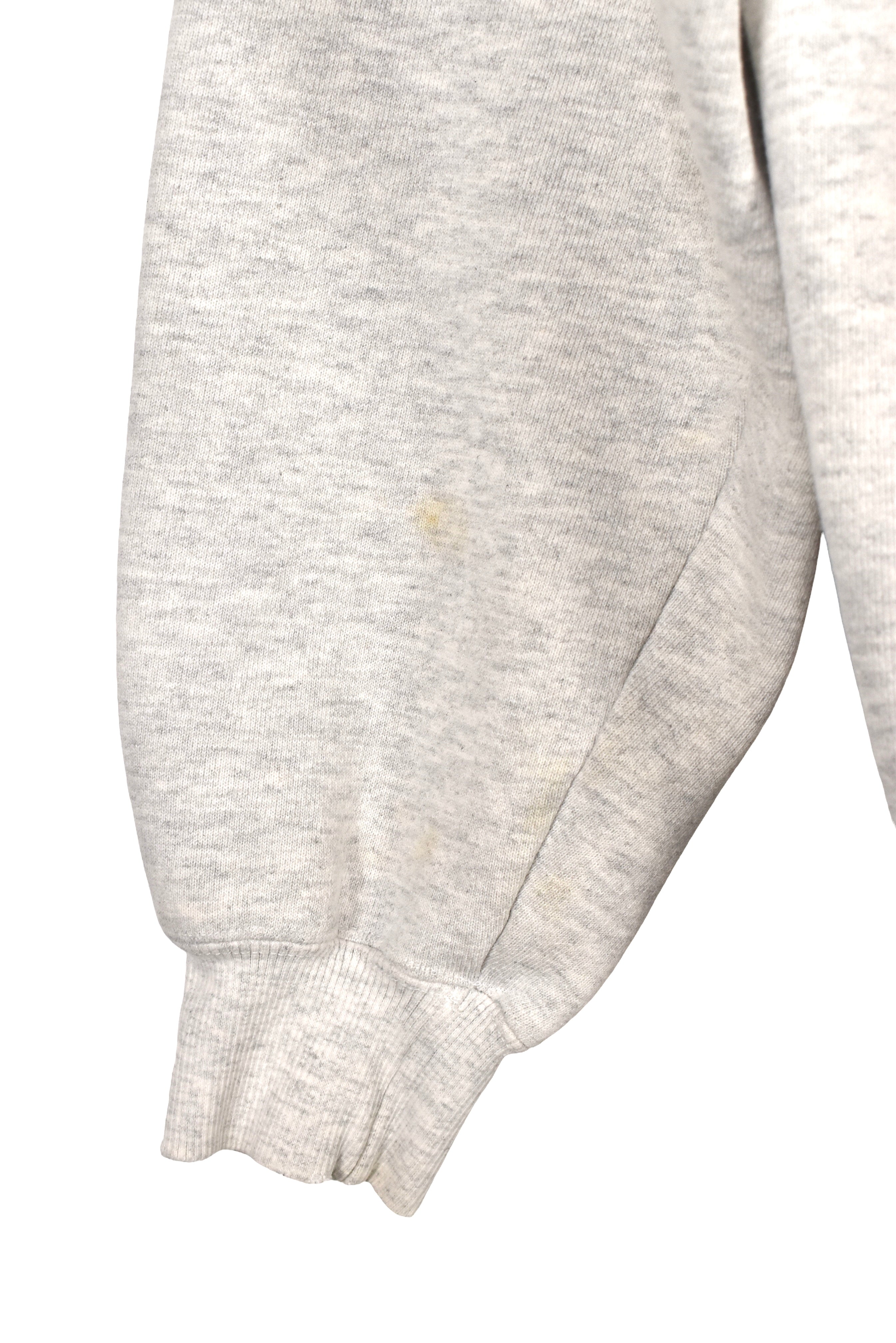 Vintage Reebok hoodie (M), grey graphic sweatshirt