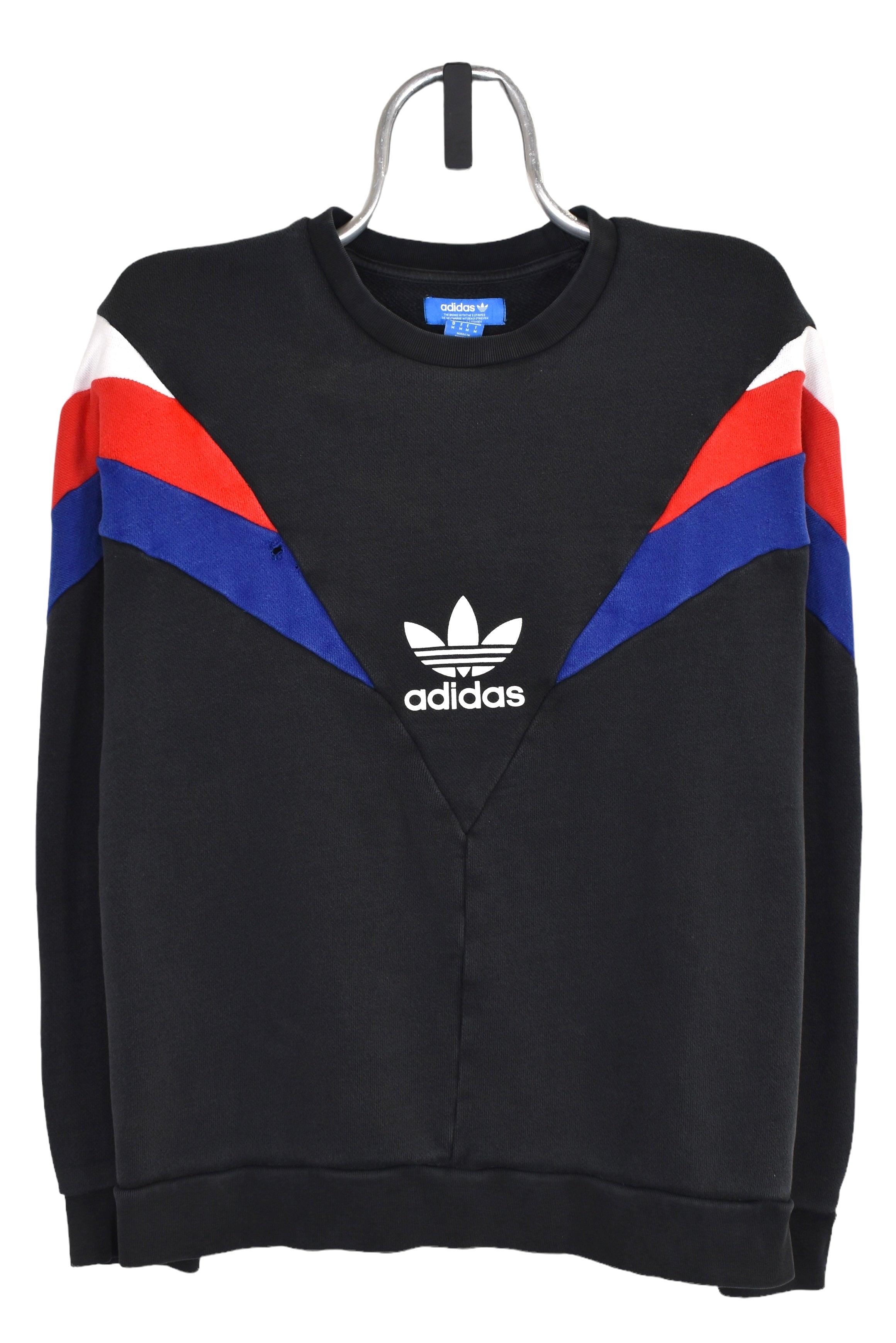 Vintage Adidas sweatshirt (M), black graphic crewneck