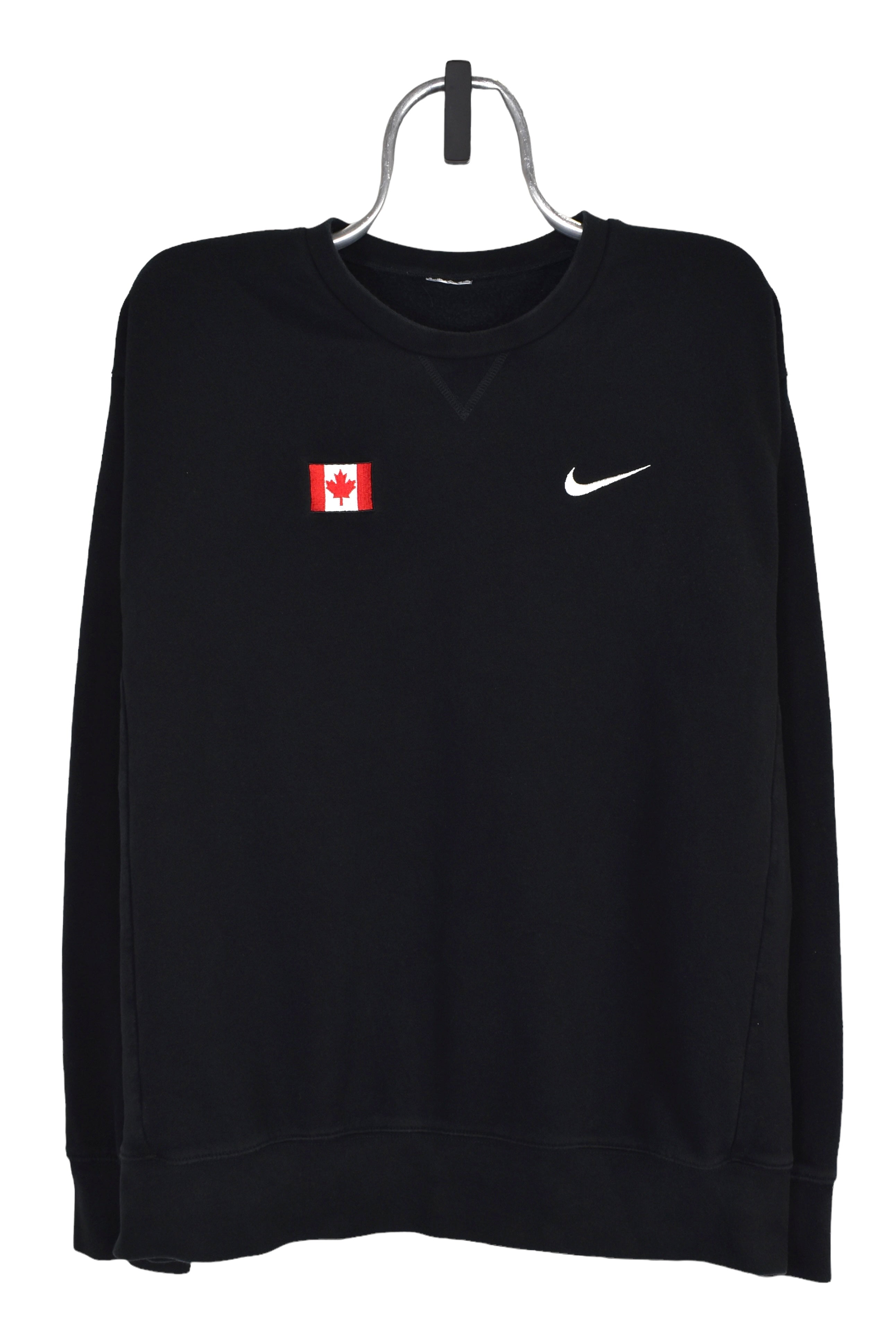 Vintage Nike sweatshirt (XL), black Canada embroidered crewneck