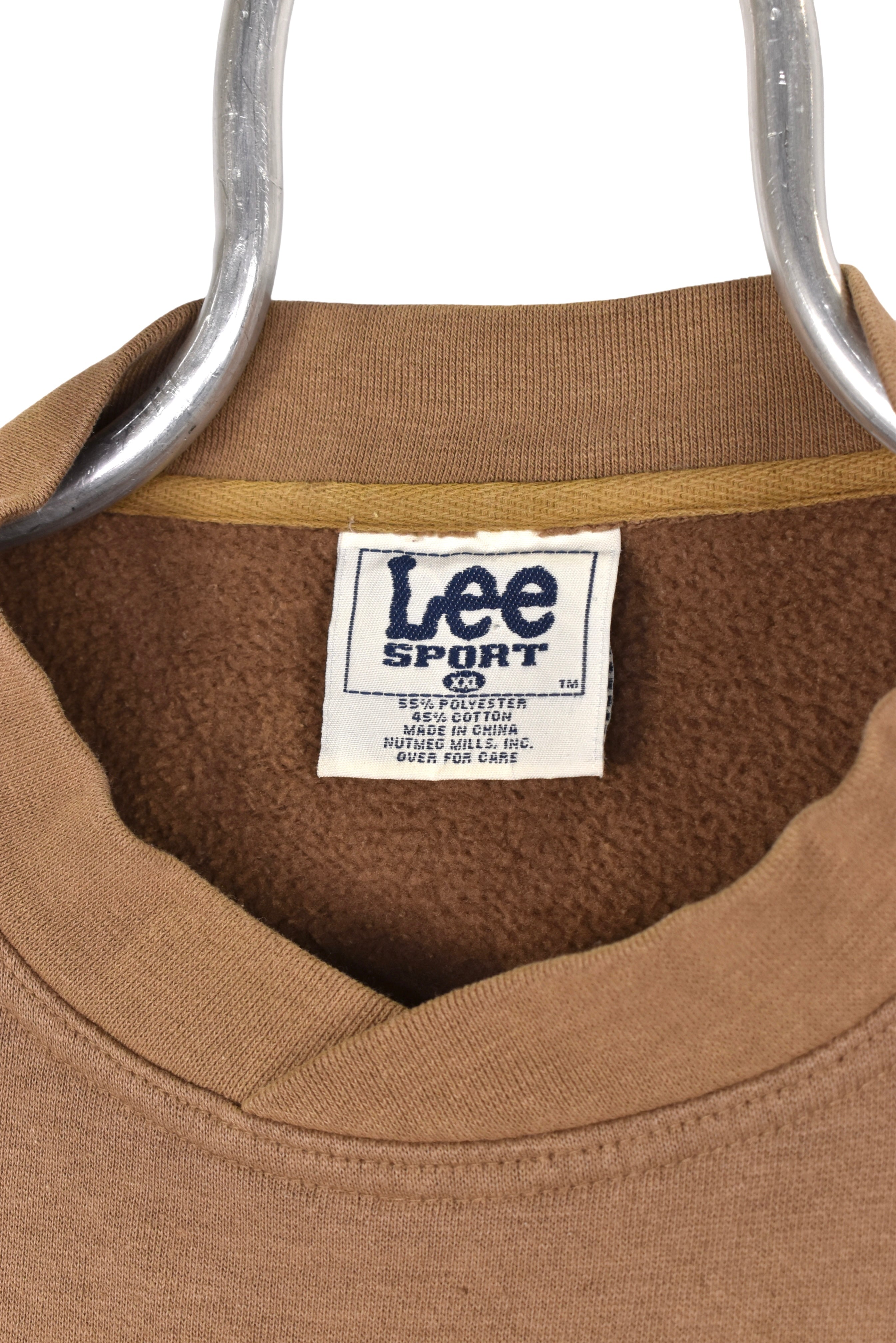 Vintage golf sweatshirt, brown embroidered crewneck - XXL
