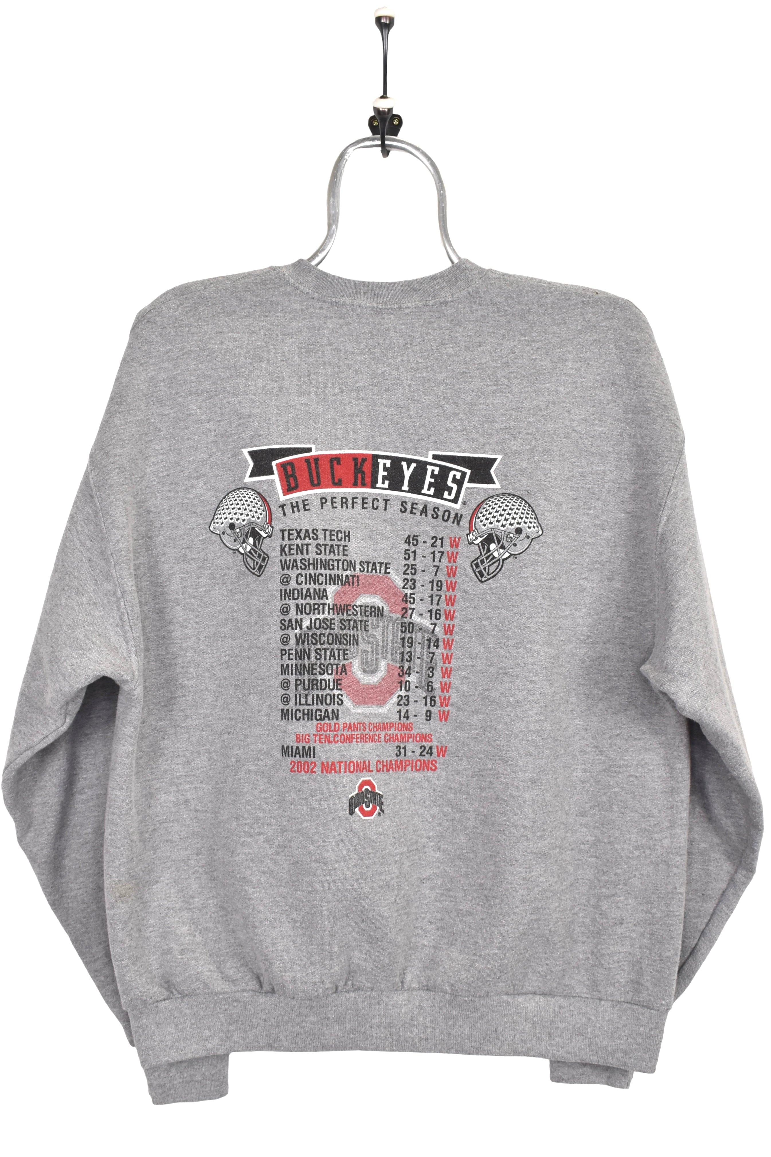 Vintage Ohio State University sweatshirt Medium, grey graphic crewneck