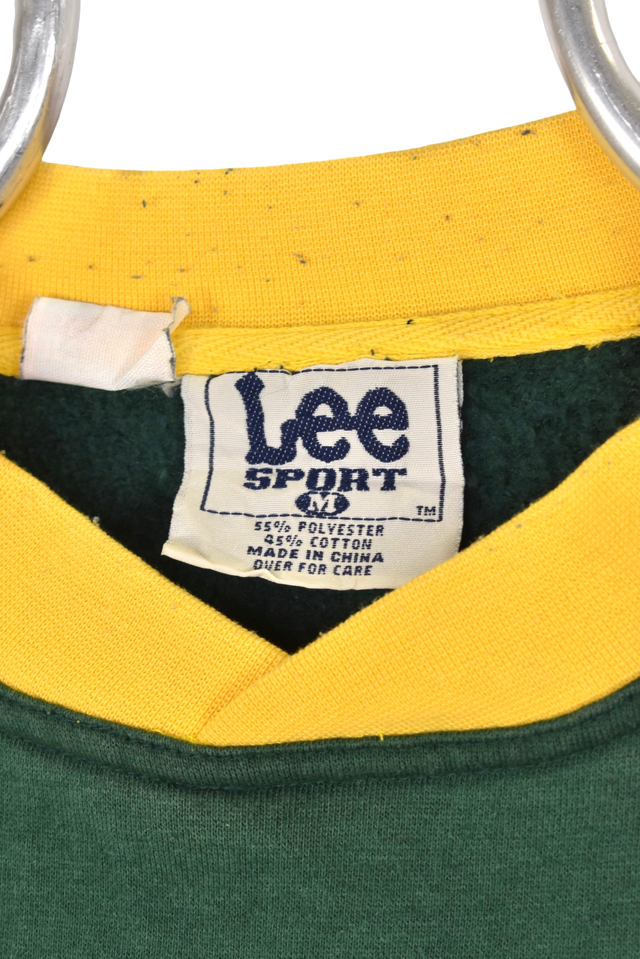 Vintage Green Bay Packers sweatshirt, green NFL embroidered crewneck - Large