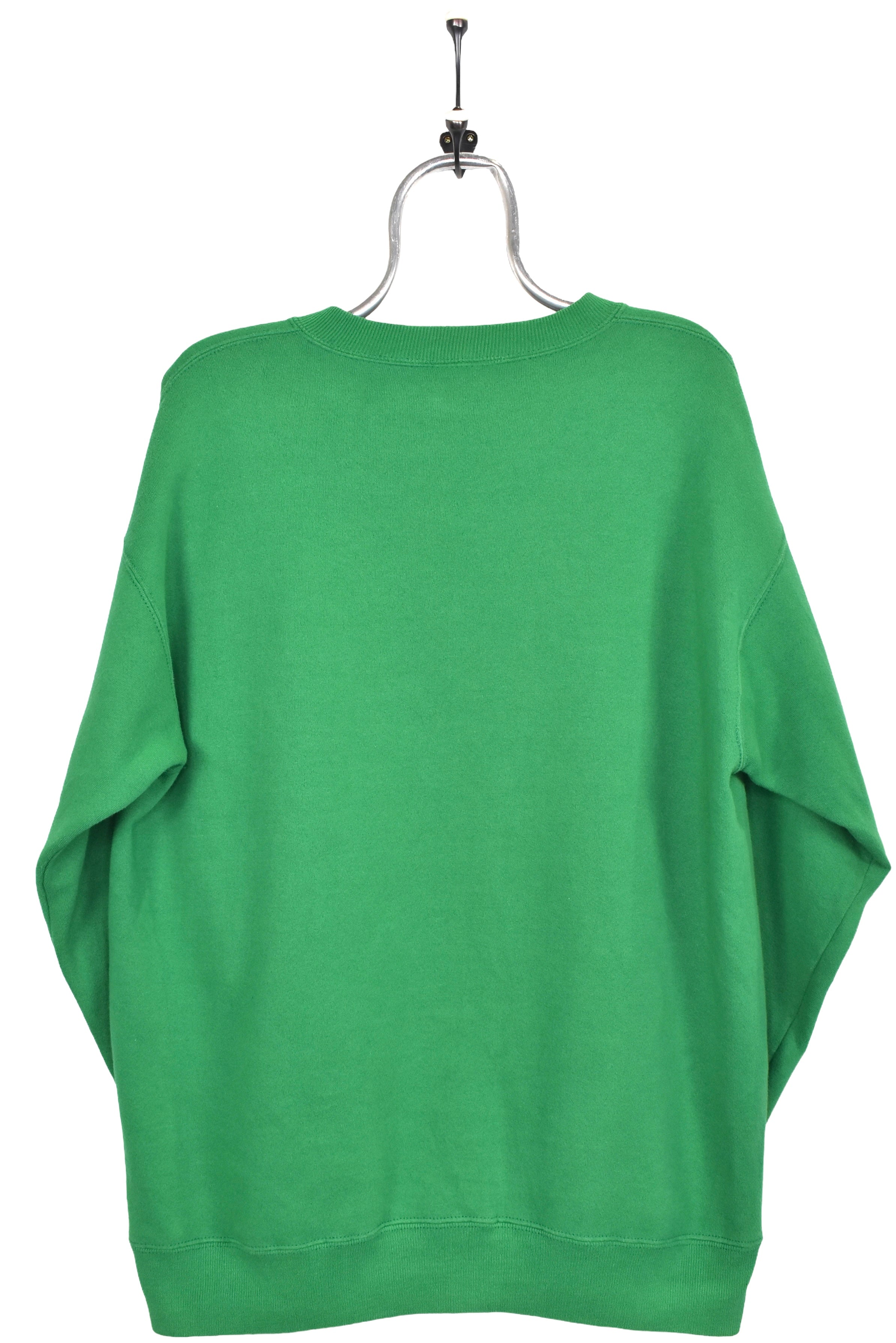 Vintage New York Jets sweatshirt, green NFL embroidered crewneck - XL