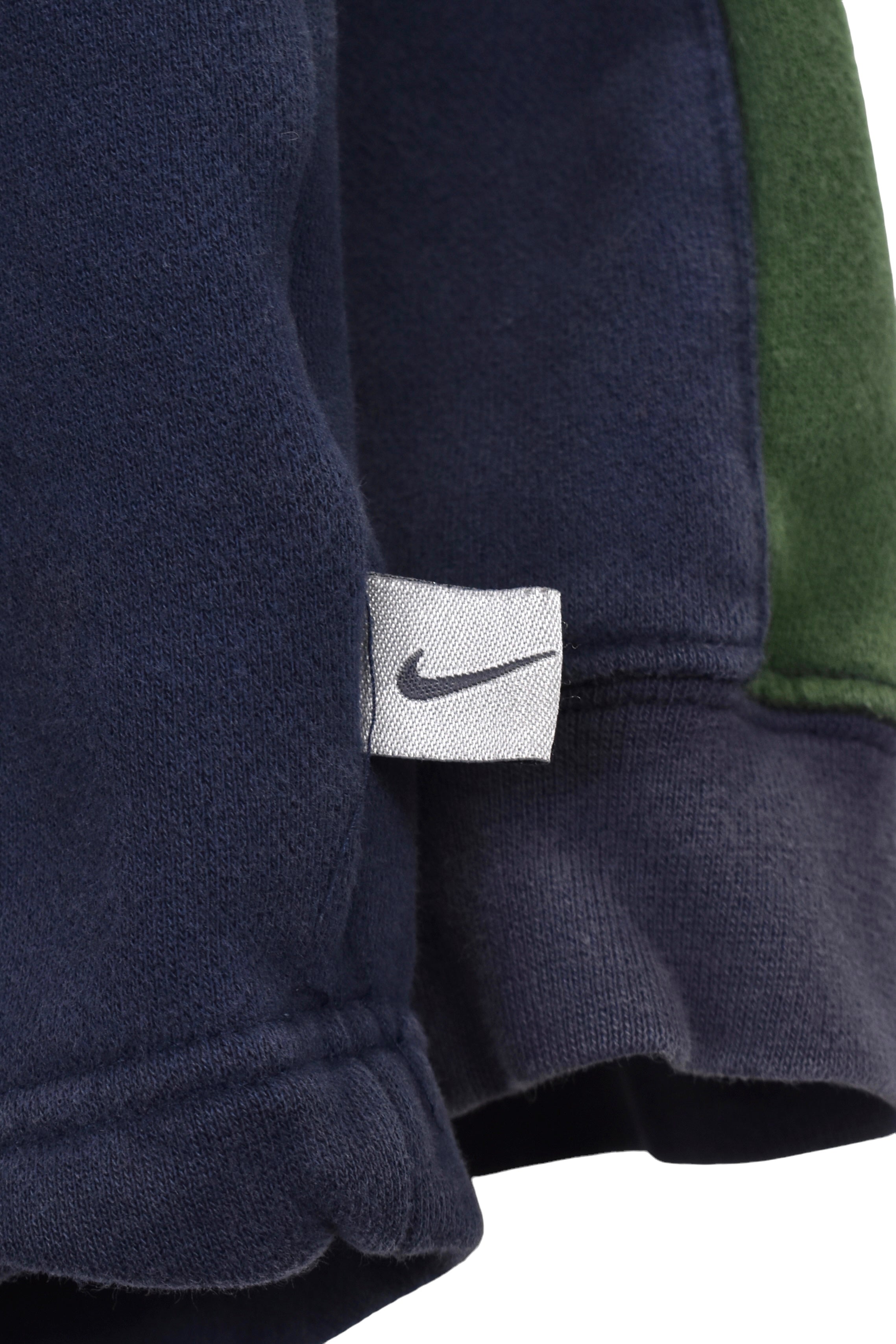 Vintage Nike hoodie, navy embroidered sweatshirt - Large