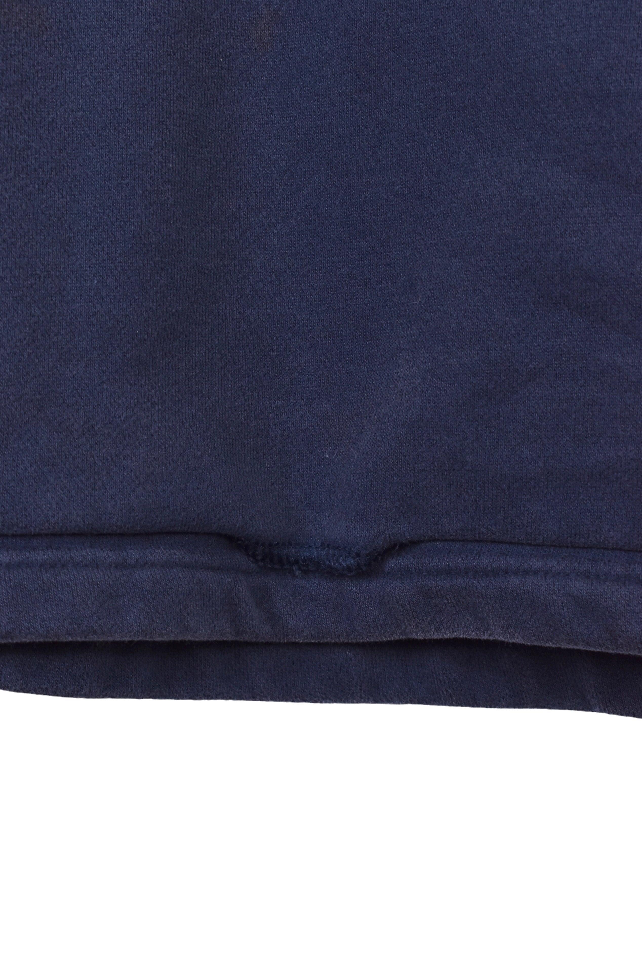 Vintage Nike hoodie, navy embroidered sweatshirt - Large