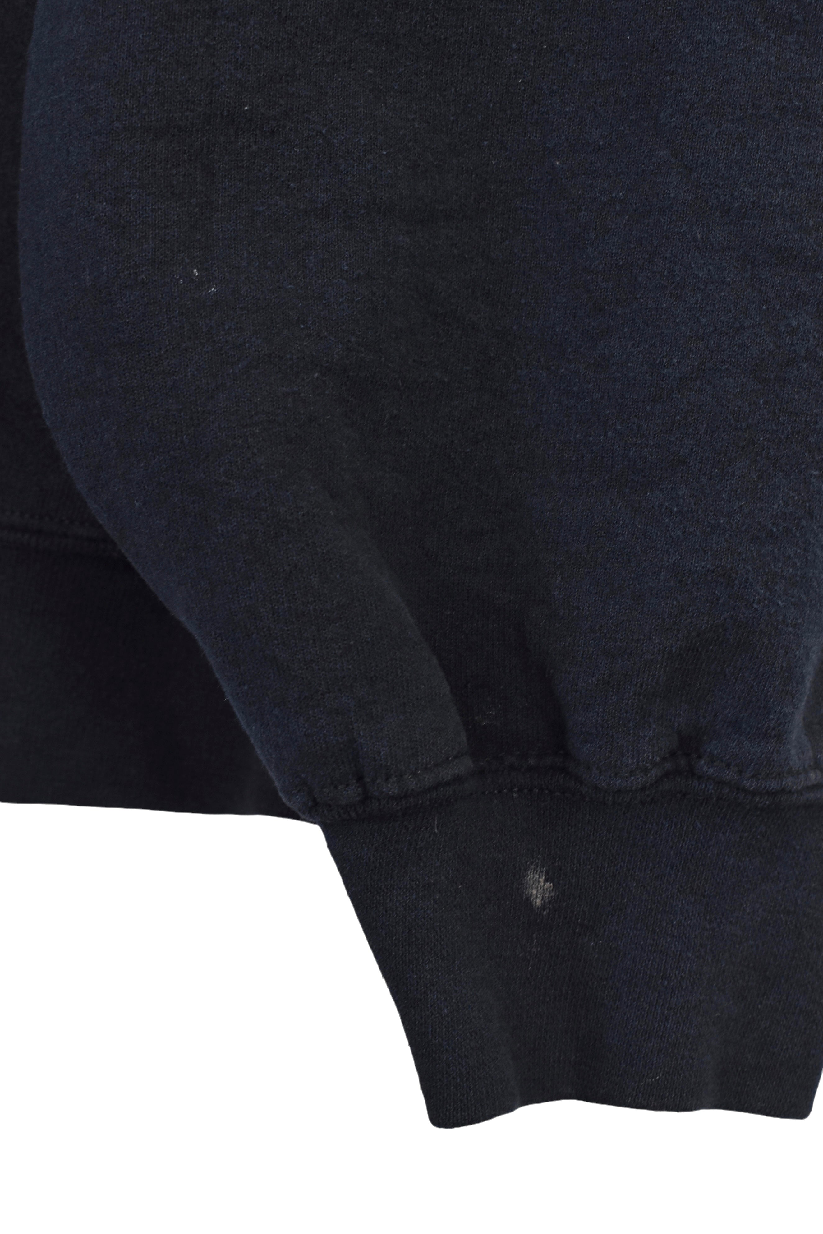 Vintage Green Bay Packers hoodie, black NFL embroidered sweatshirt - XL