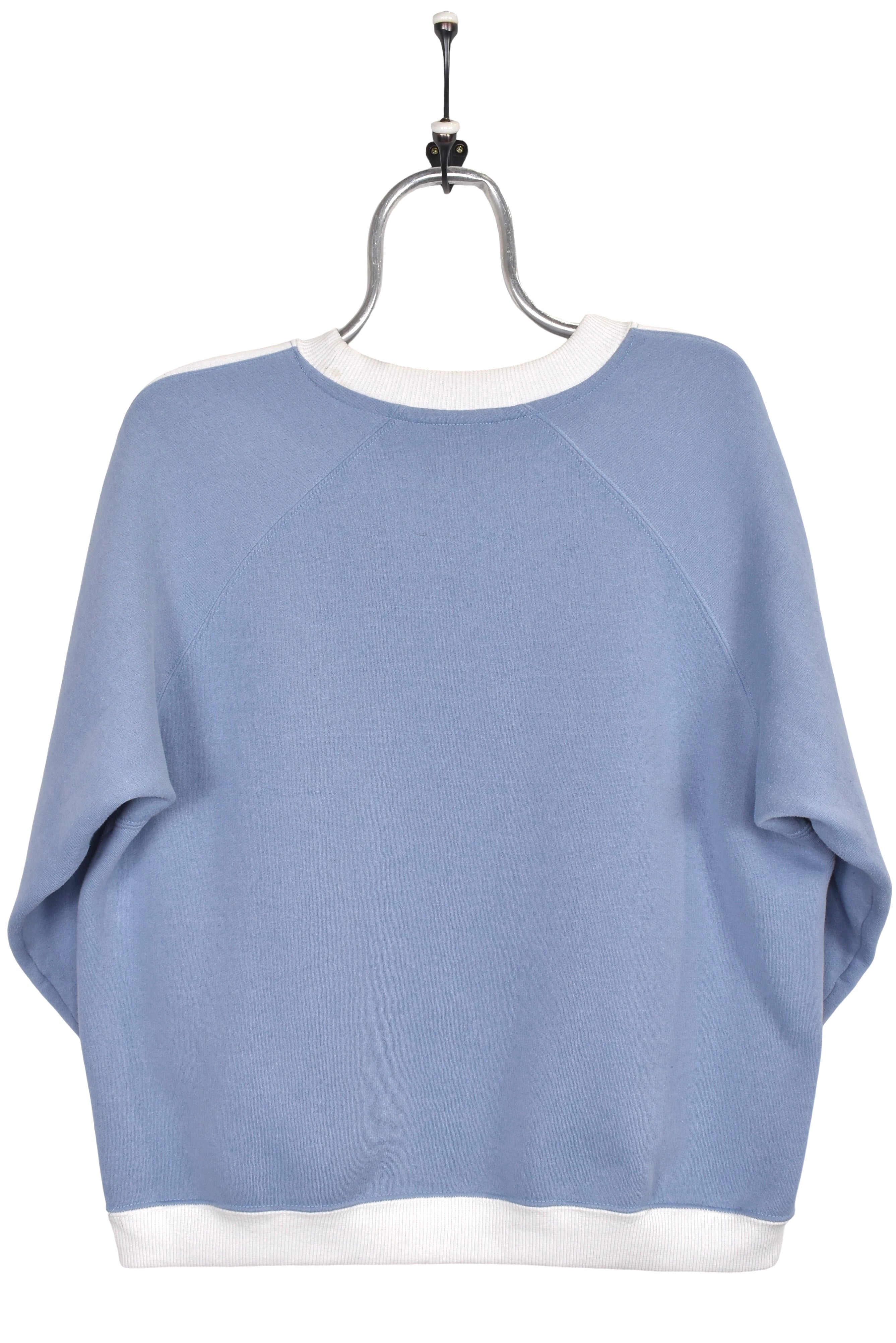 Womens vintage Nike sweatshirt, blue embroidered crewneck - Large