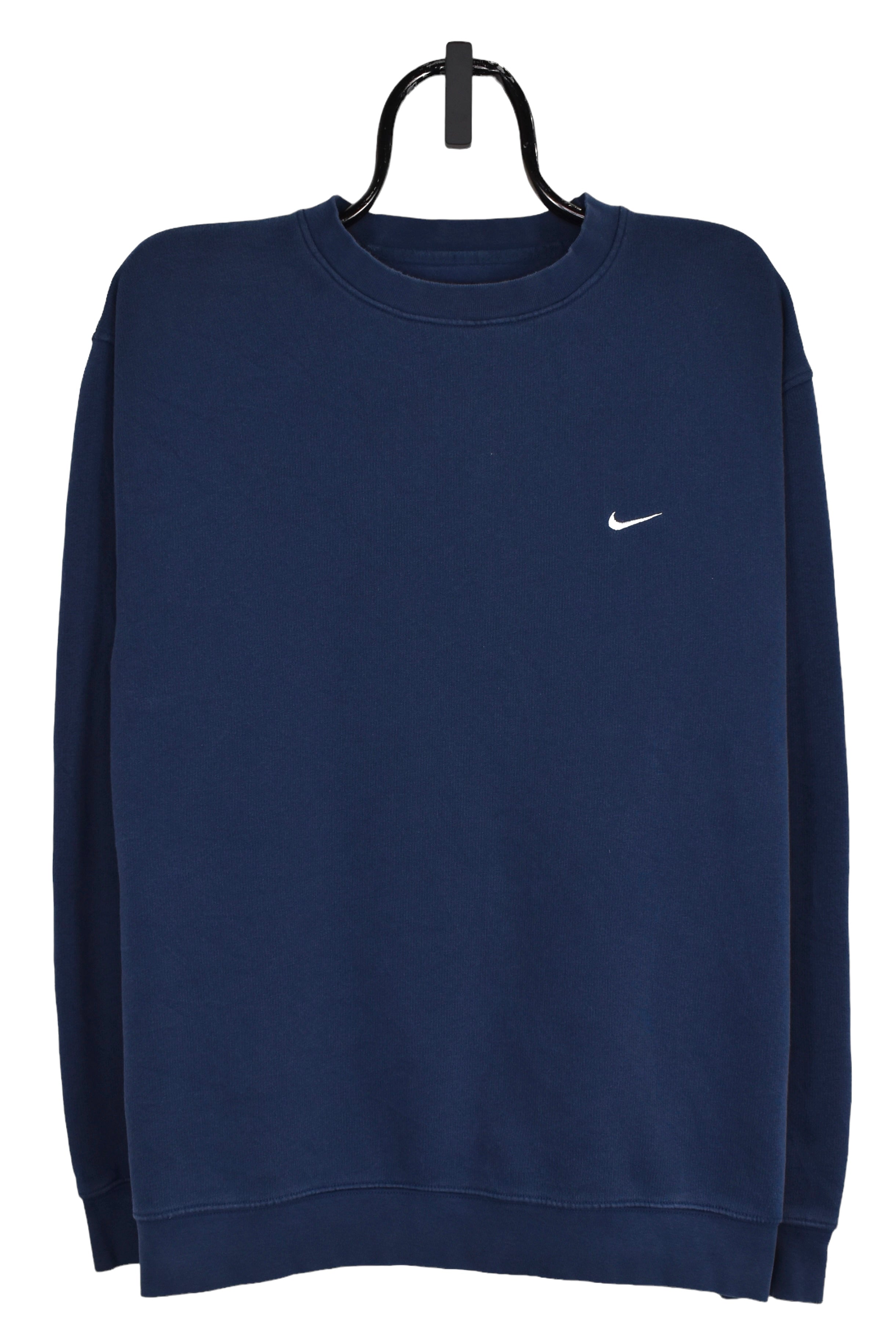 Vintage Nike sweatshirt (XL), navy embroidered crewneck