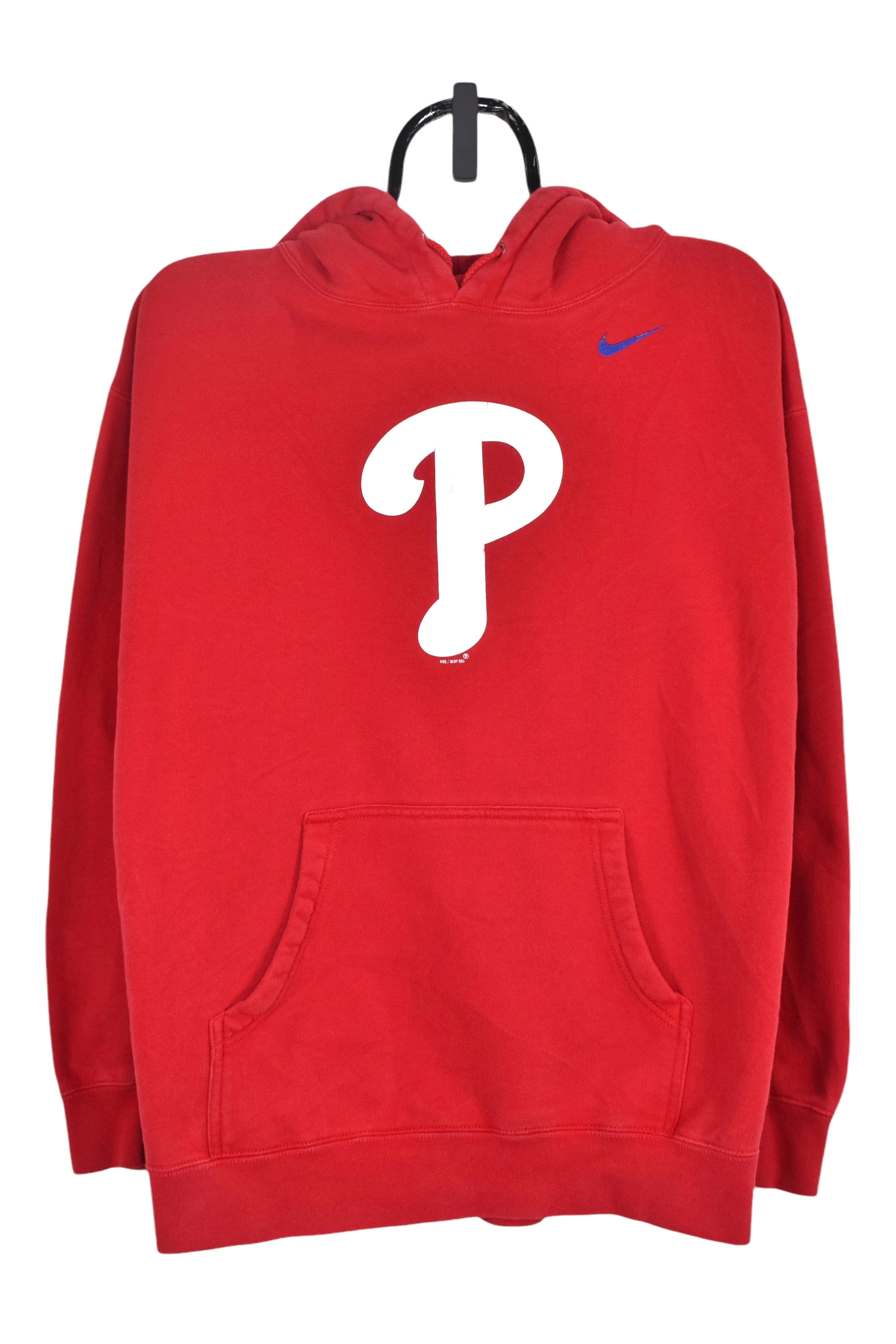 Vintage Philadelphia phillies hoodie (L), red MLB Nike graphic sweatshirt