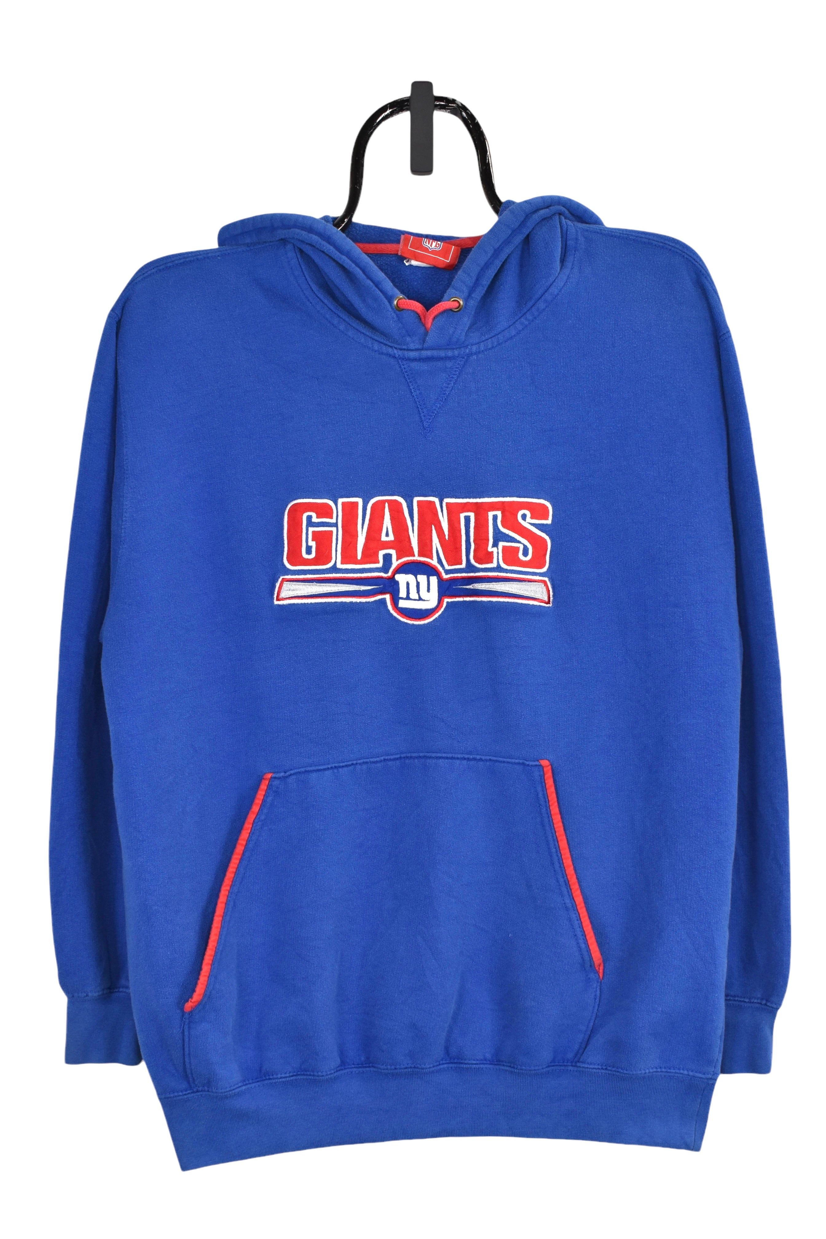 Vintage New York Giants hoodie (M), blue NFL embroidered sweatshirt