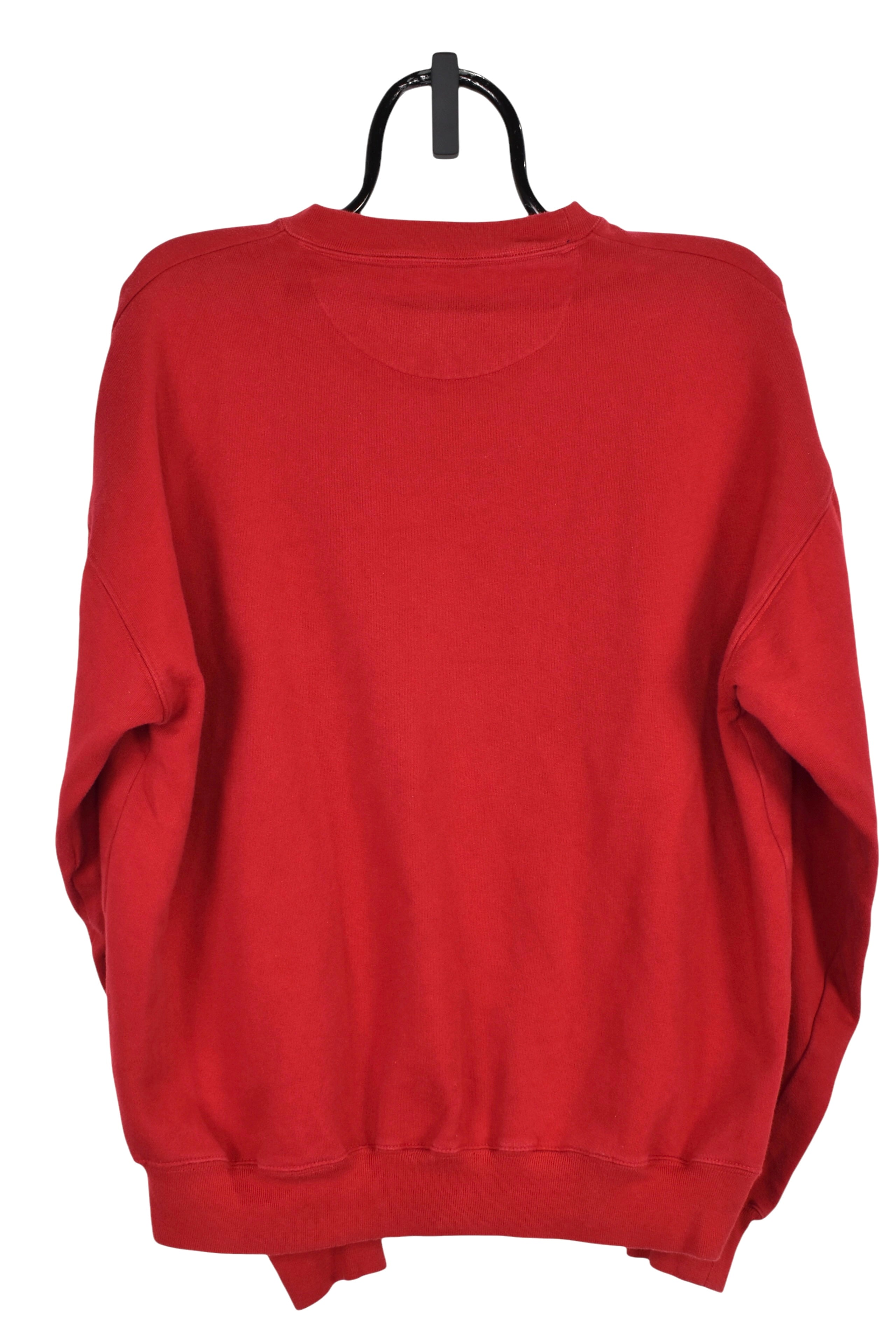 Vintage Ralph Lauren sweatshirt (XL), red embroidered crewneck