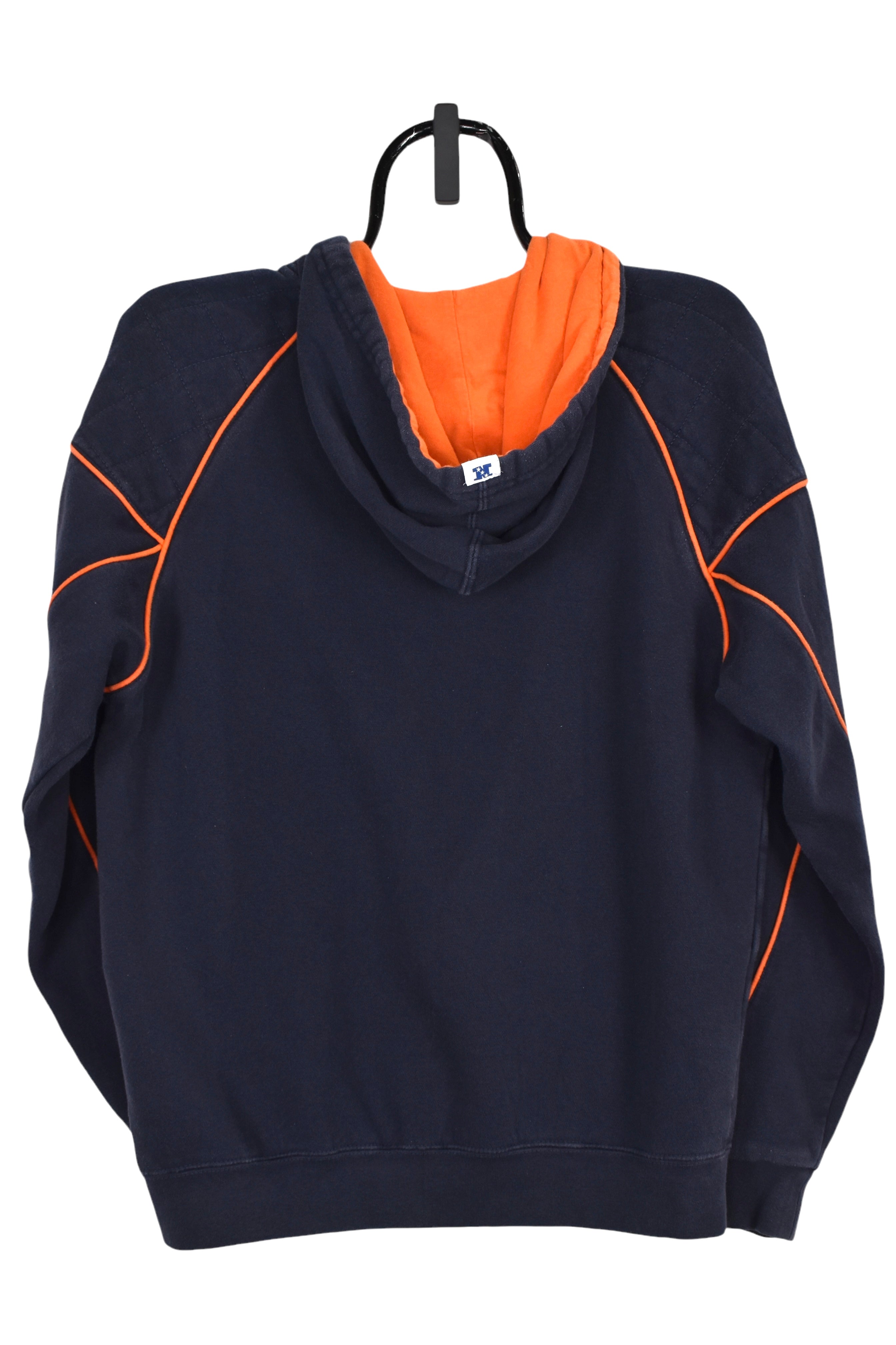 Vintage Chicago Bears hoodie (M), navy NFL embroidered sweatshirt