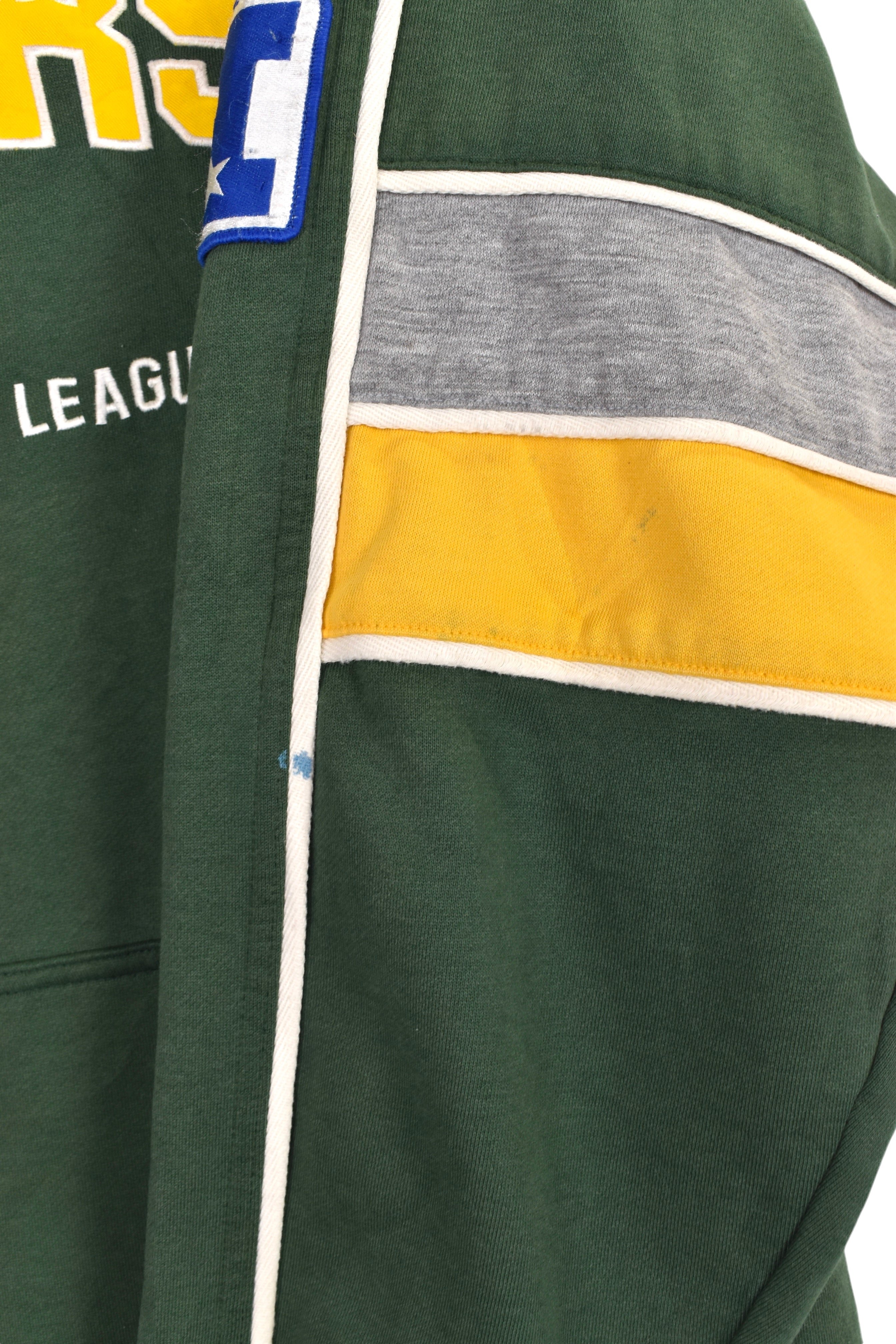 Vintage Green Bay Packers hoodie (XL), NFL green embroidered sweatshirt