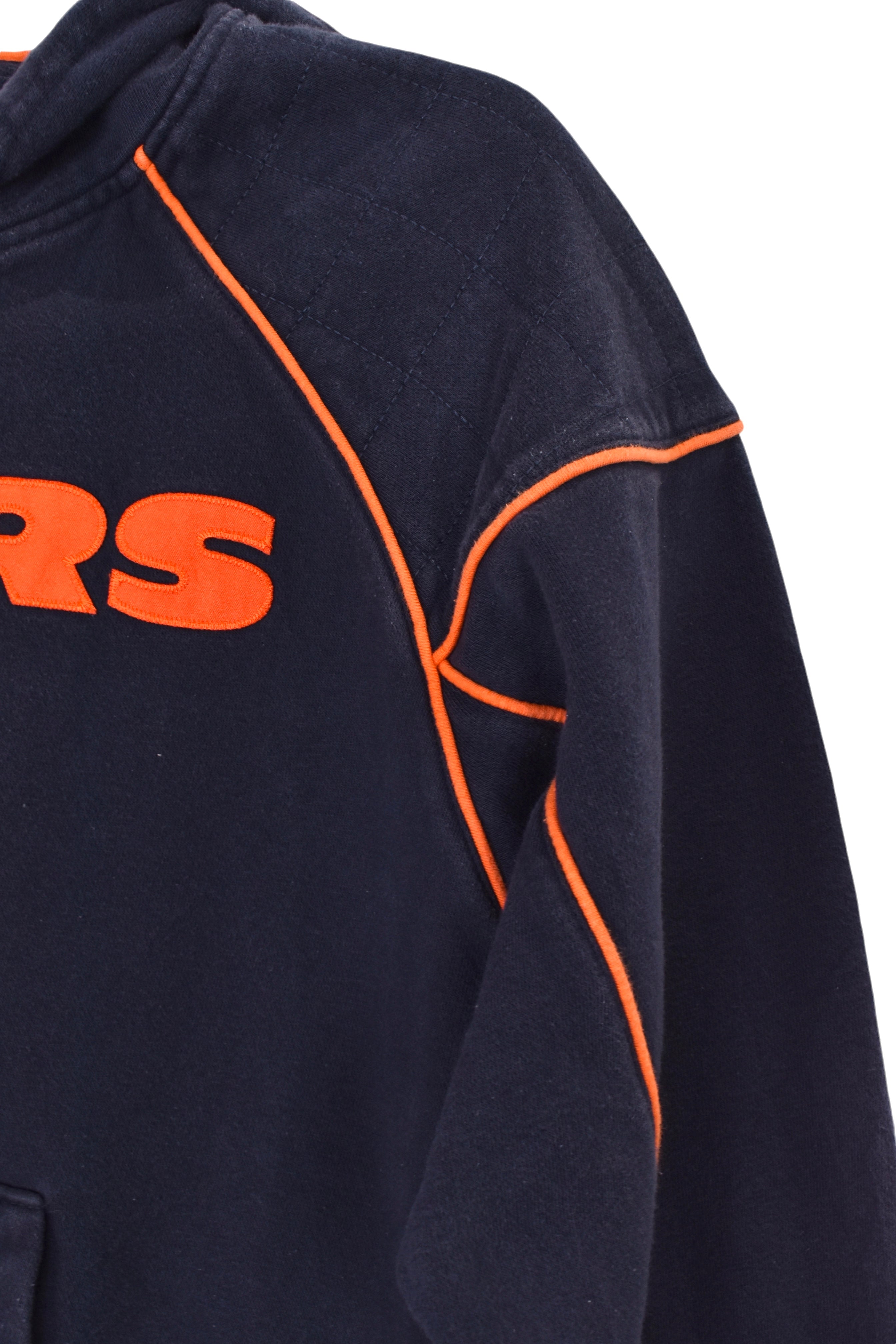 Vintage Chicago Bears hoodie (M), navy NFL embroidered sweatshirt