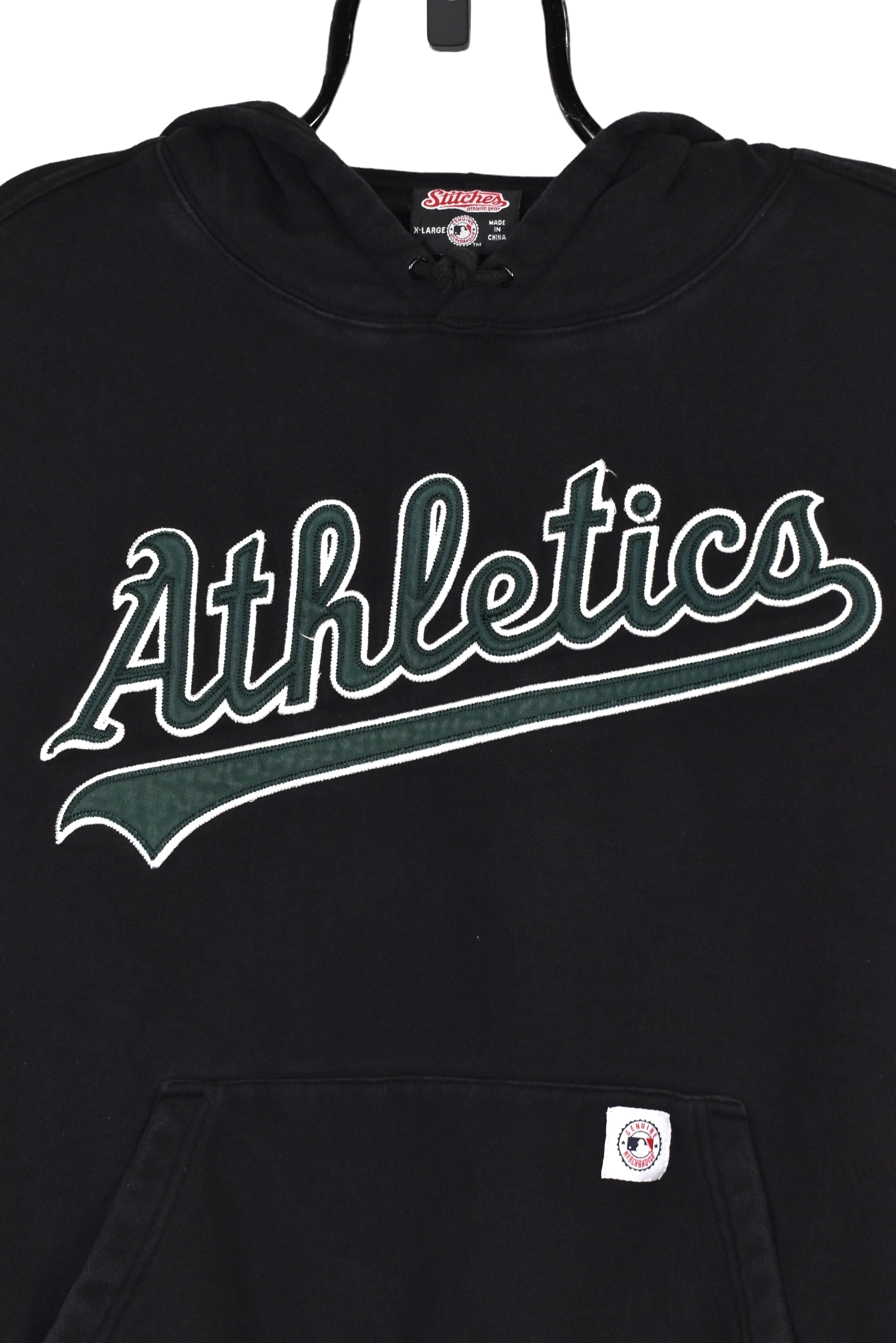 Vintage Oakland Athletics hoodie (M), green MLB embroidered sweatshirt