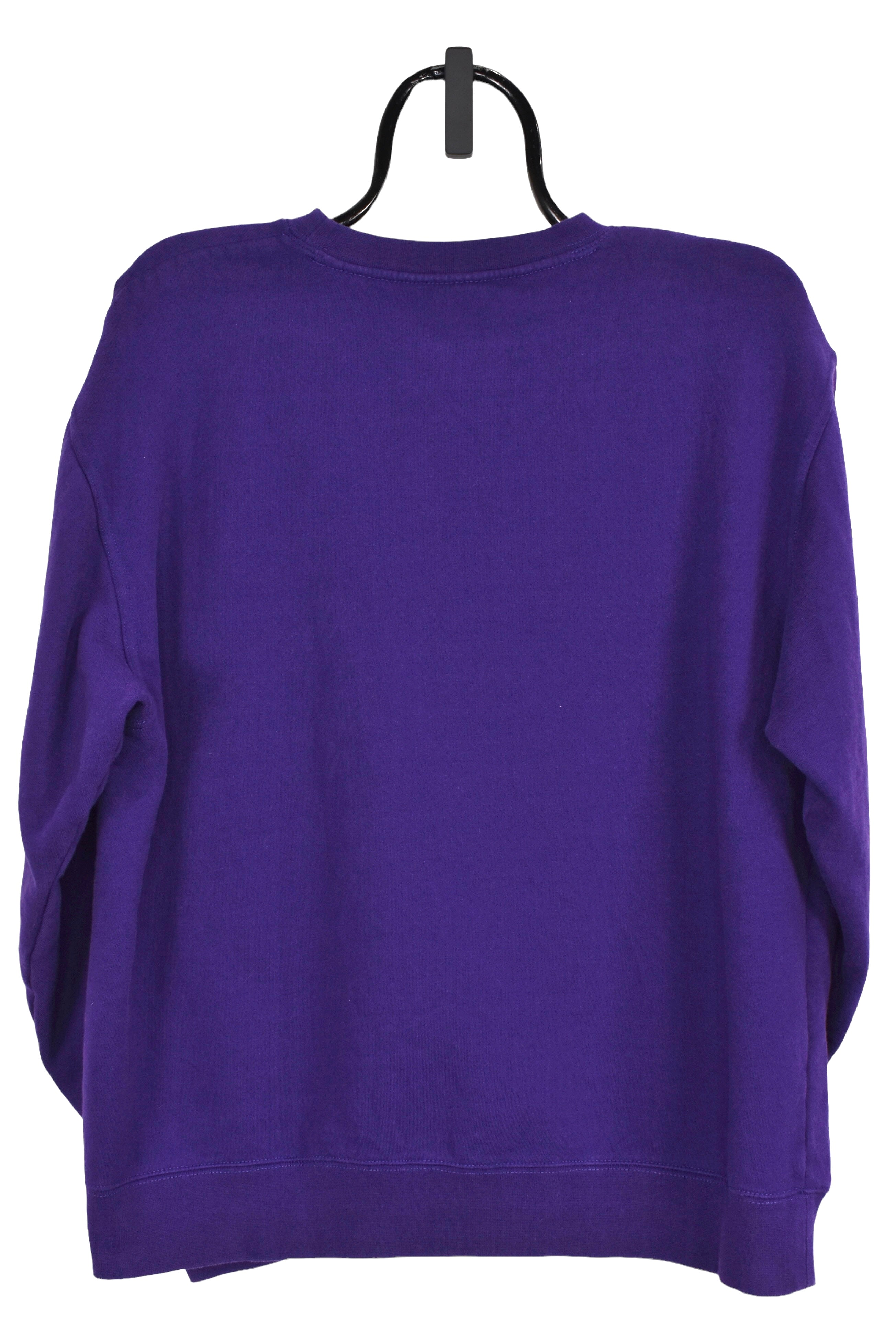 Vintage Baltimore Ravens sweatshirt (L), purple NFL embroidered crewneck