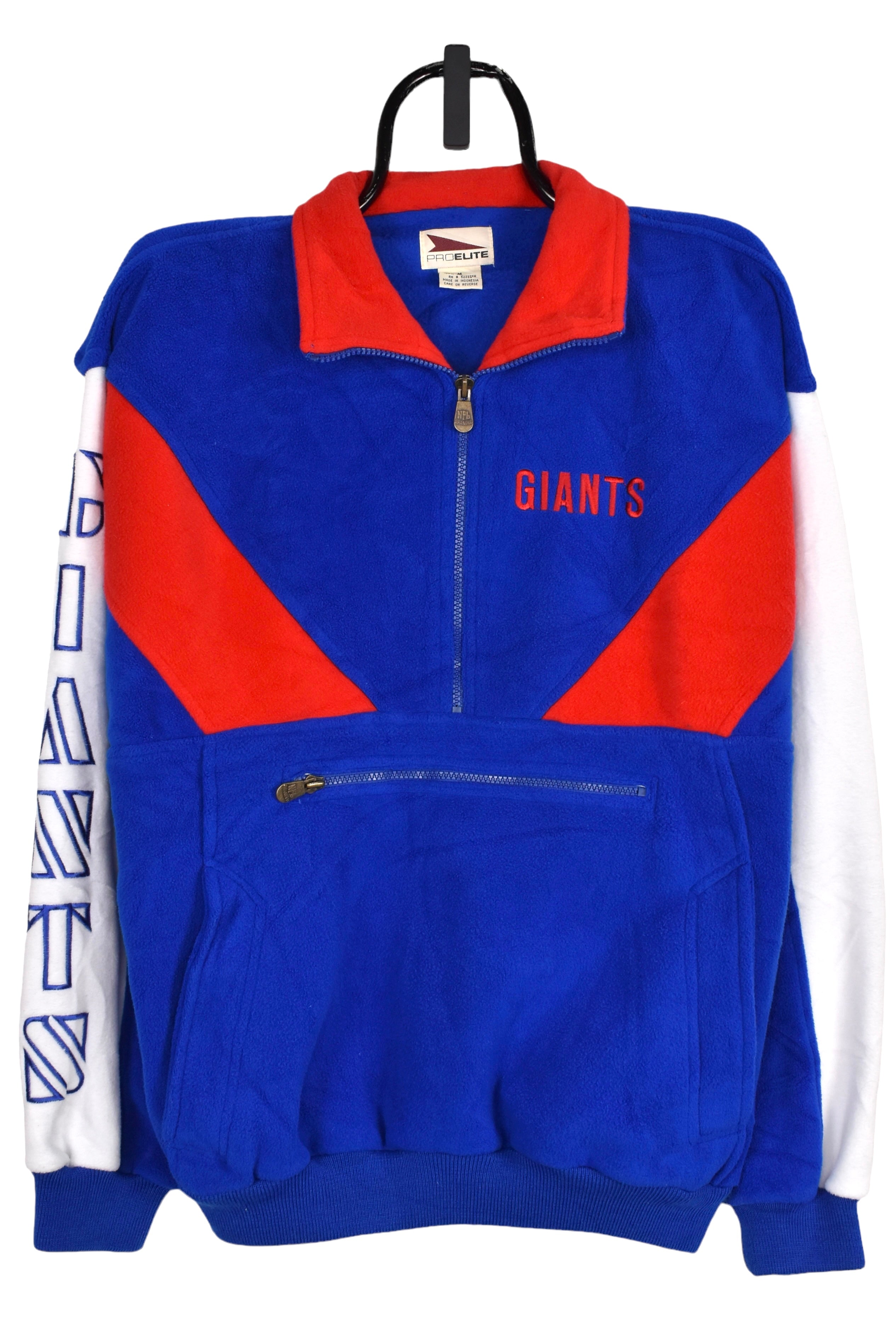 Vintage New York Giants fleece (M), blue NFL embroidered sweatshirt