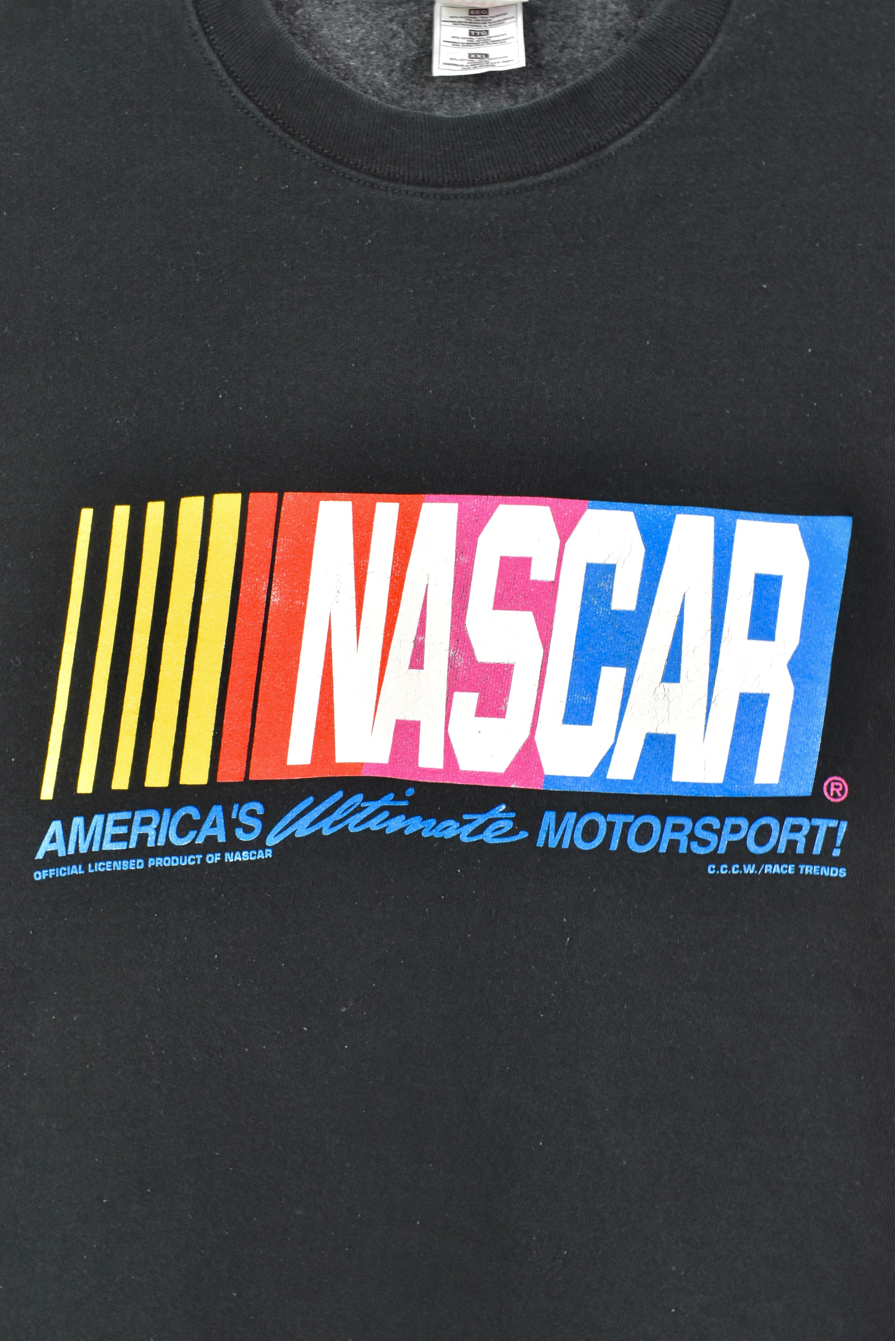 Vintage NASCAR black sweatshirt | XL NASCAR / RACING