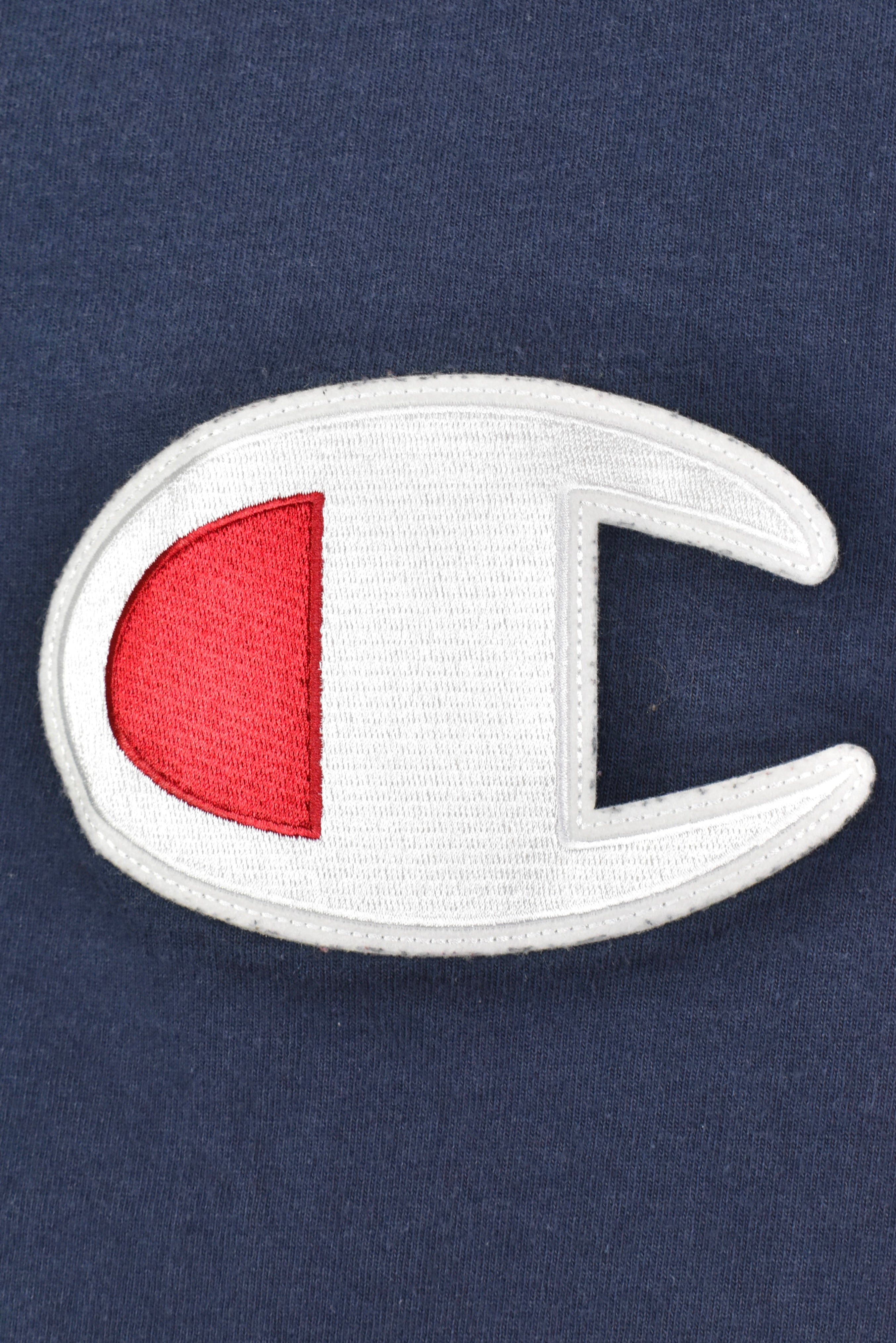 Vintage Champion embroidered shirt - small, black CHAMPION