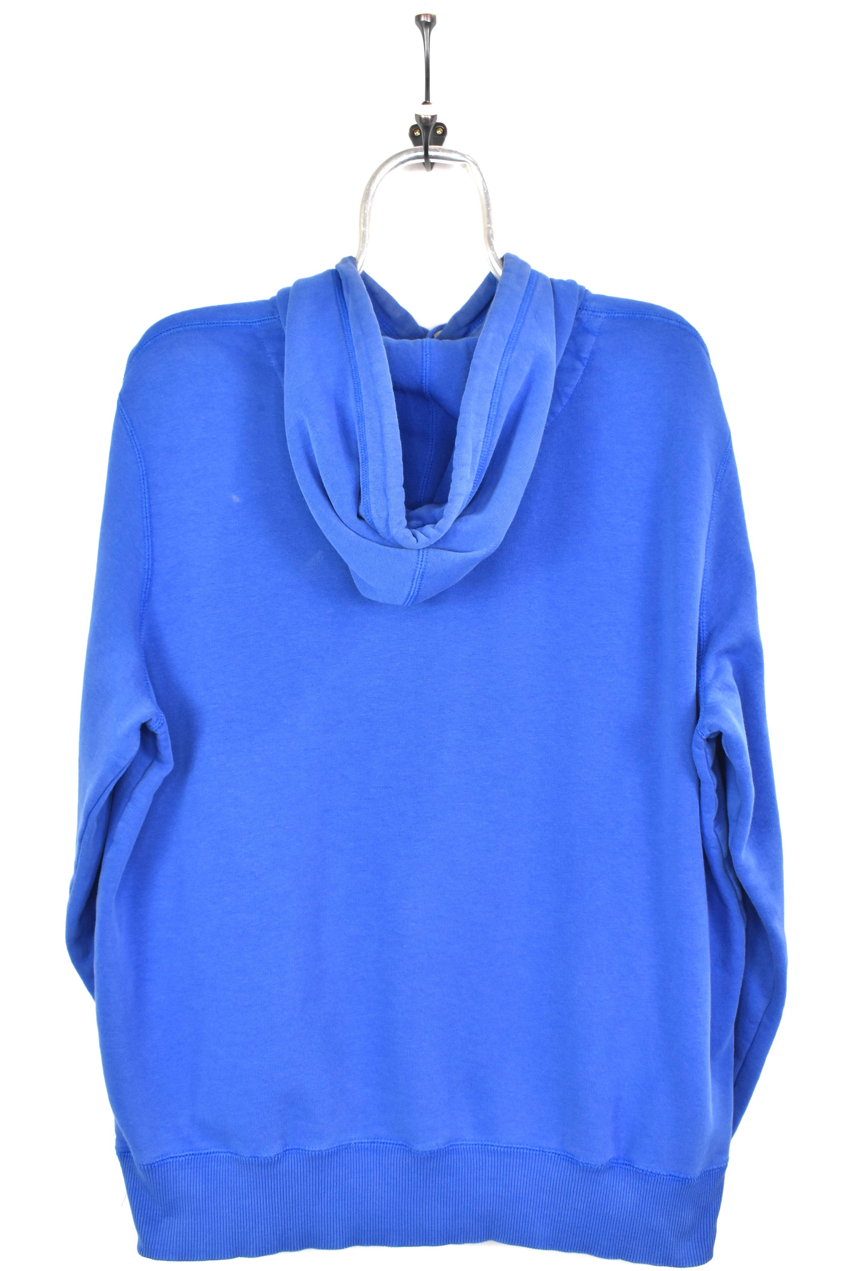 VINTAGE NIKE EMBROIDERED BLUE HOODIE | XL NIKE