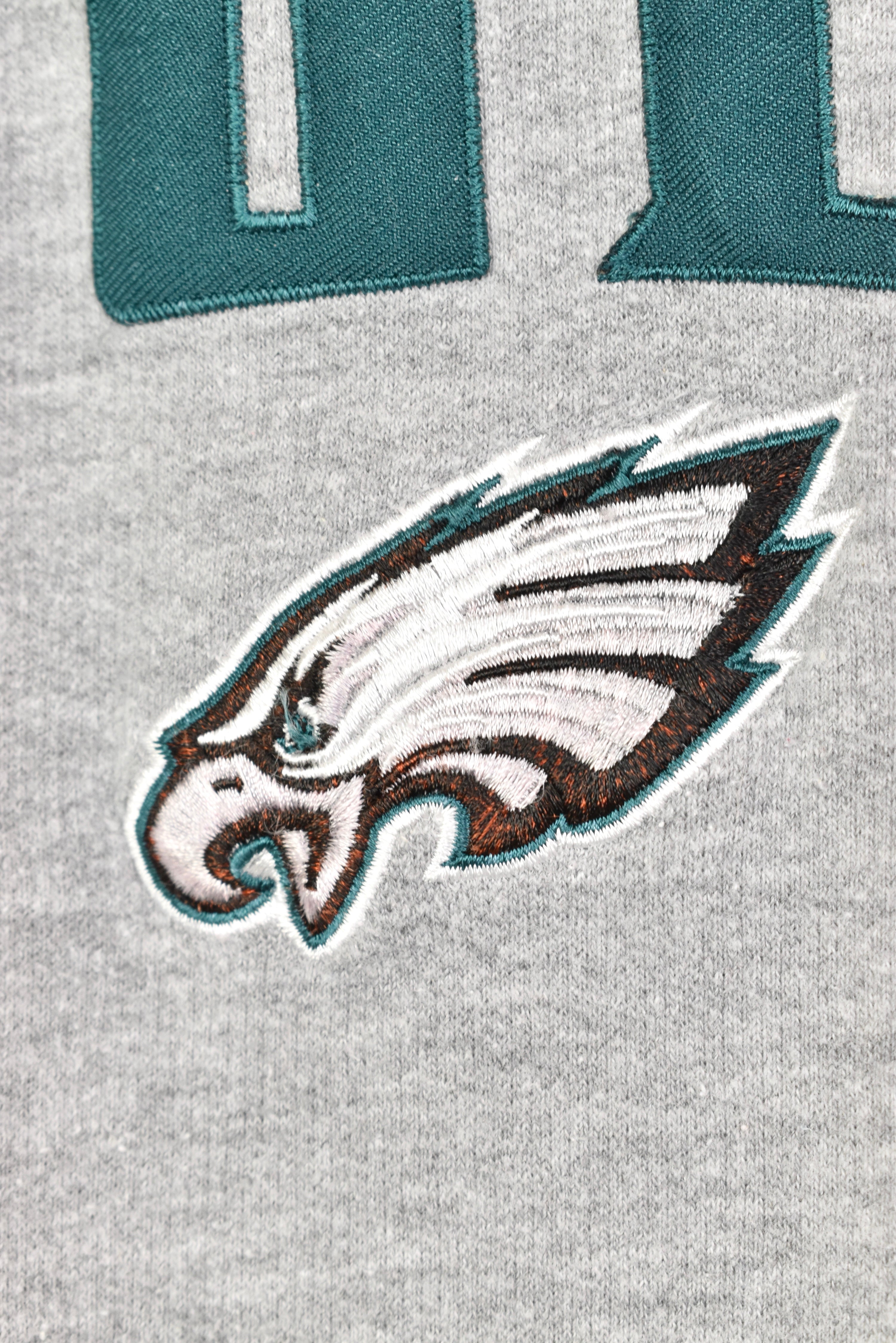 Vintage Philadelphia Eagles hoodie, NFL embroidered sweatshirt - XXL, grey PRO SPORT